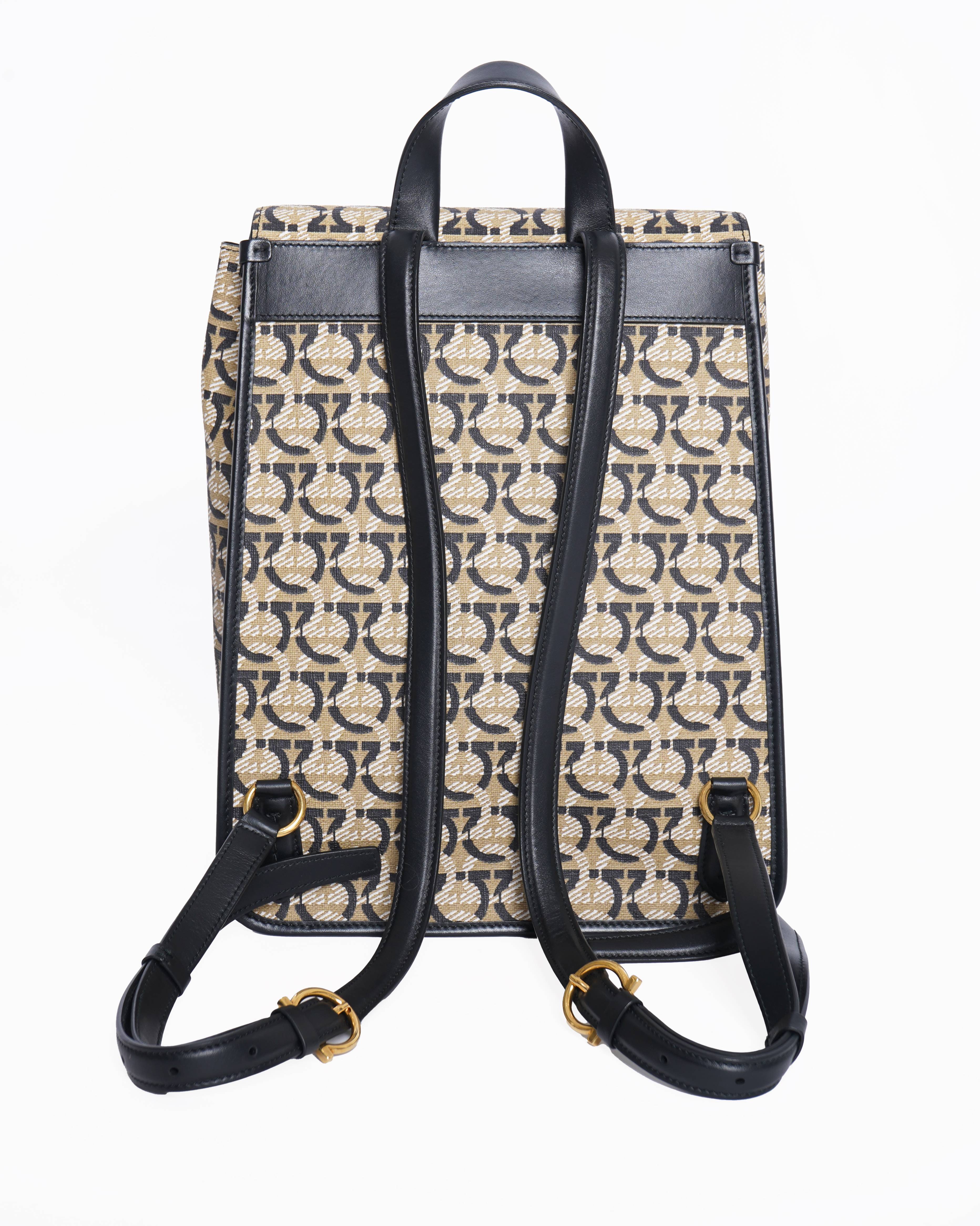 Salvatore Ferragamo gancini motif backpack