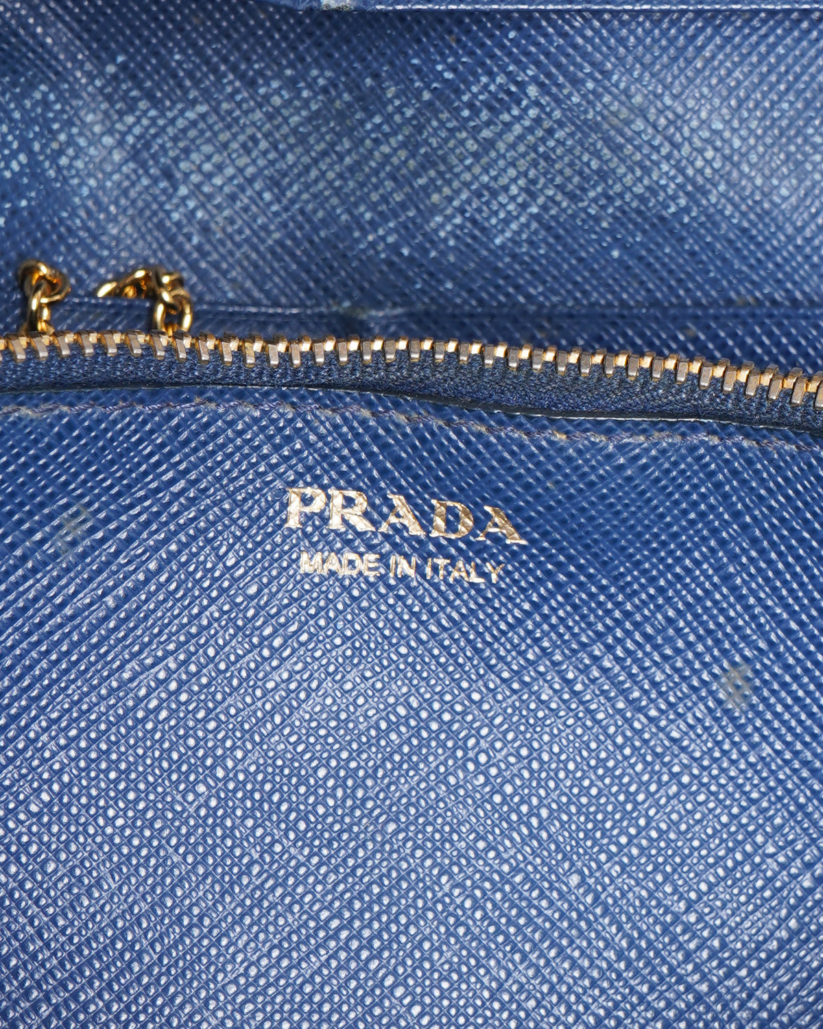 PRADA Fold Purse Wallet Saffiano Wallet