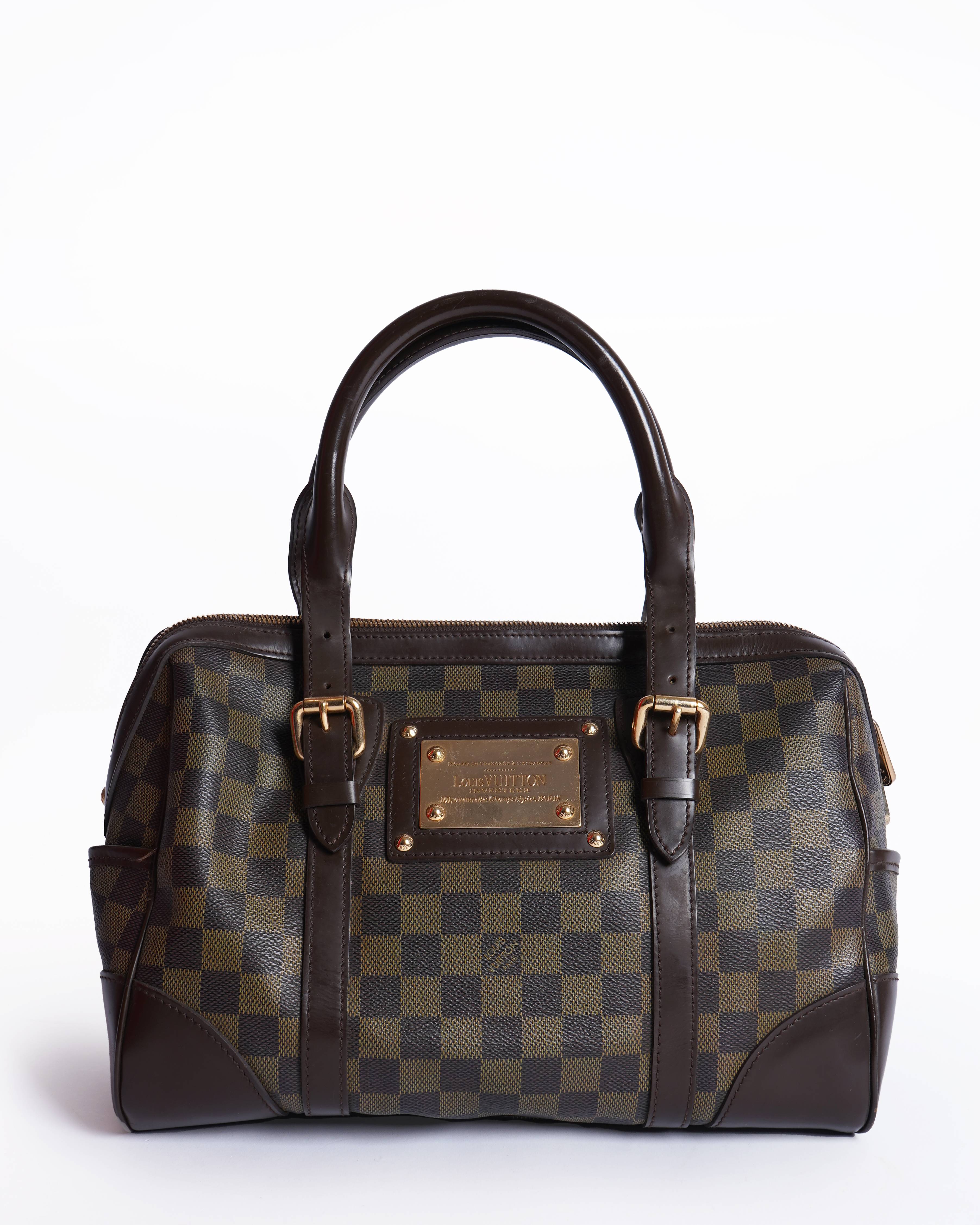 Louis vuitton damier ebene canvas berkeley handbag