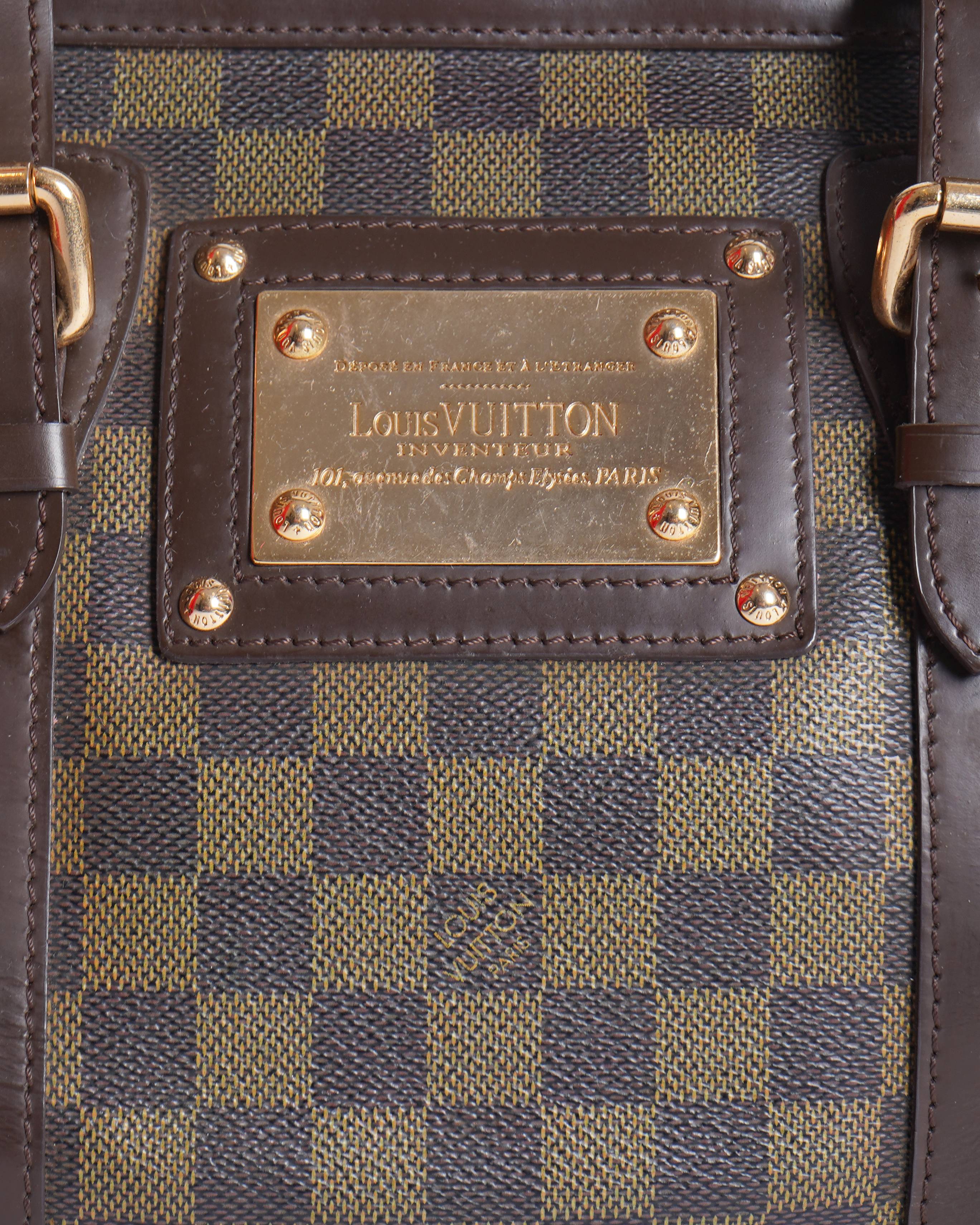 Louis vuitton damier ebene canvas berkeley handbag
