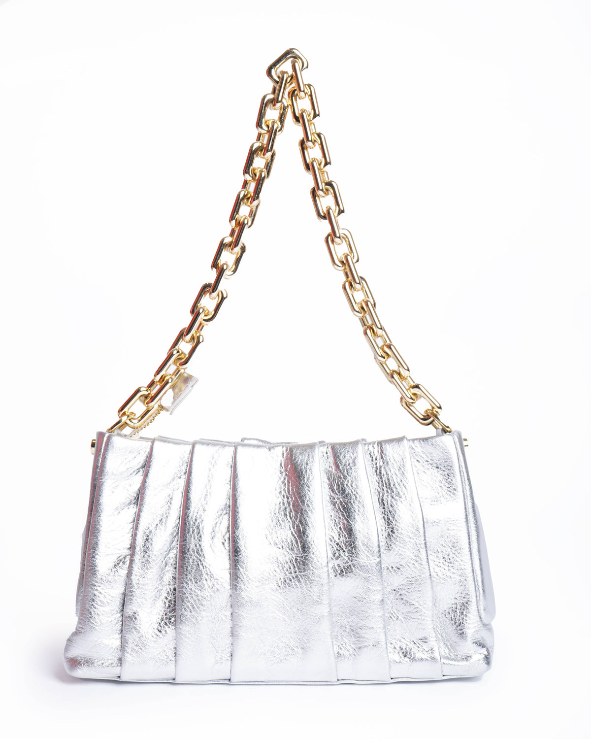 New BCBG Max Azari Silver medium shoulder bags