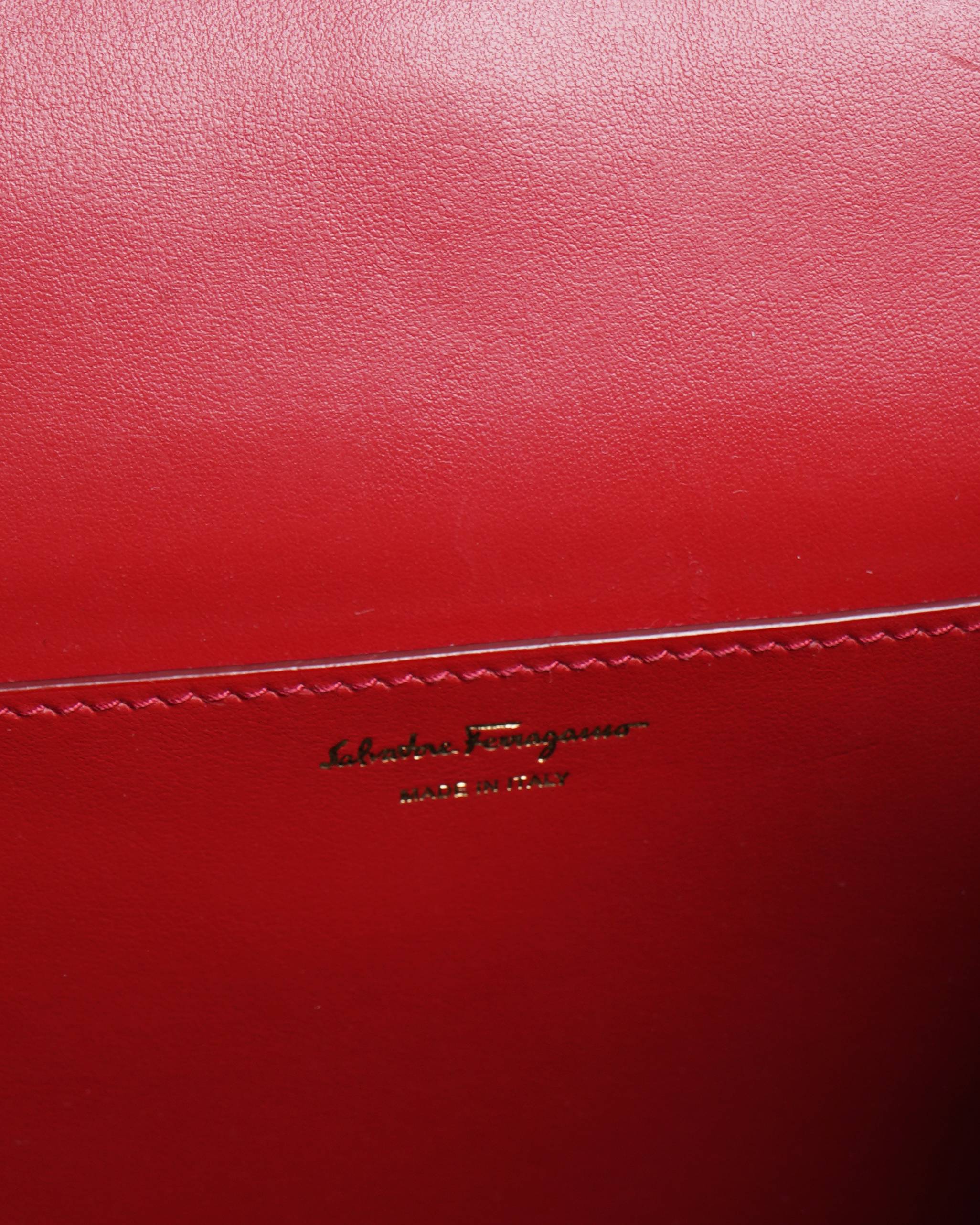 Salvatore Ferragamo gancini motif backpack