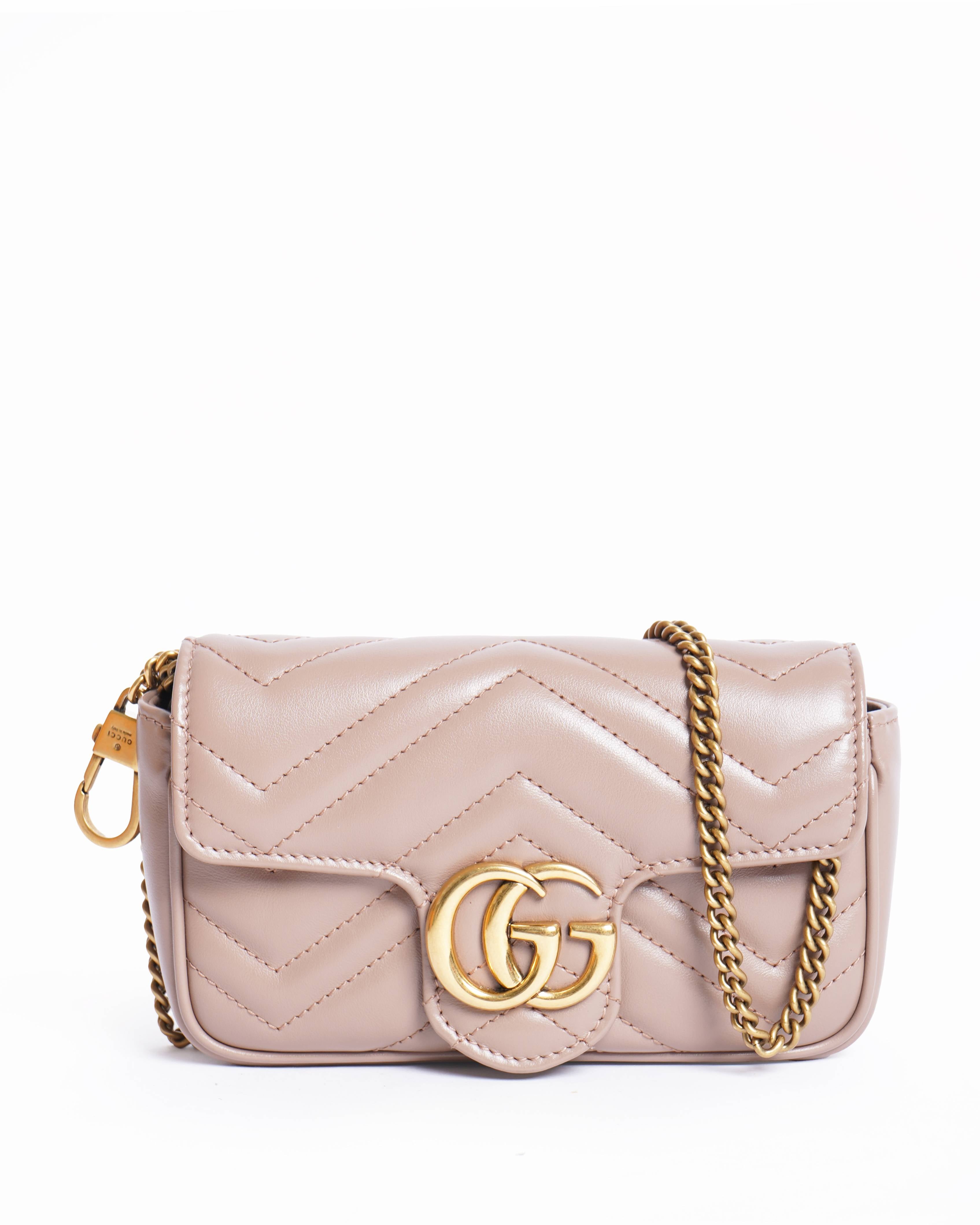 Gucci Marmont leather Mini Crossbody Bag