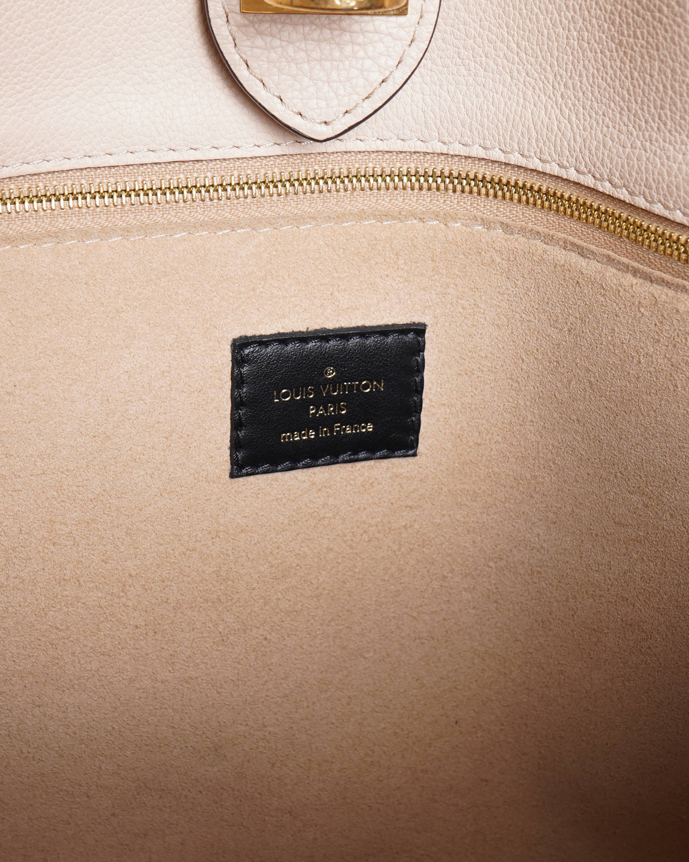 Louis vuitton on my side mm in laurier green