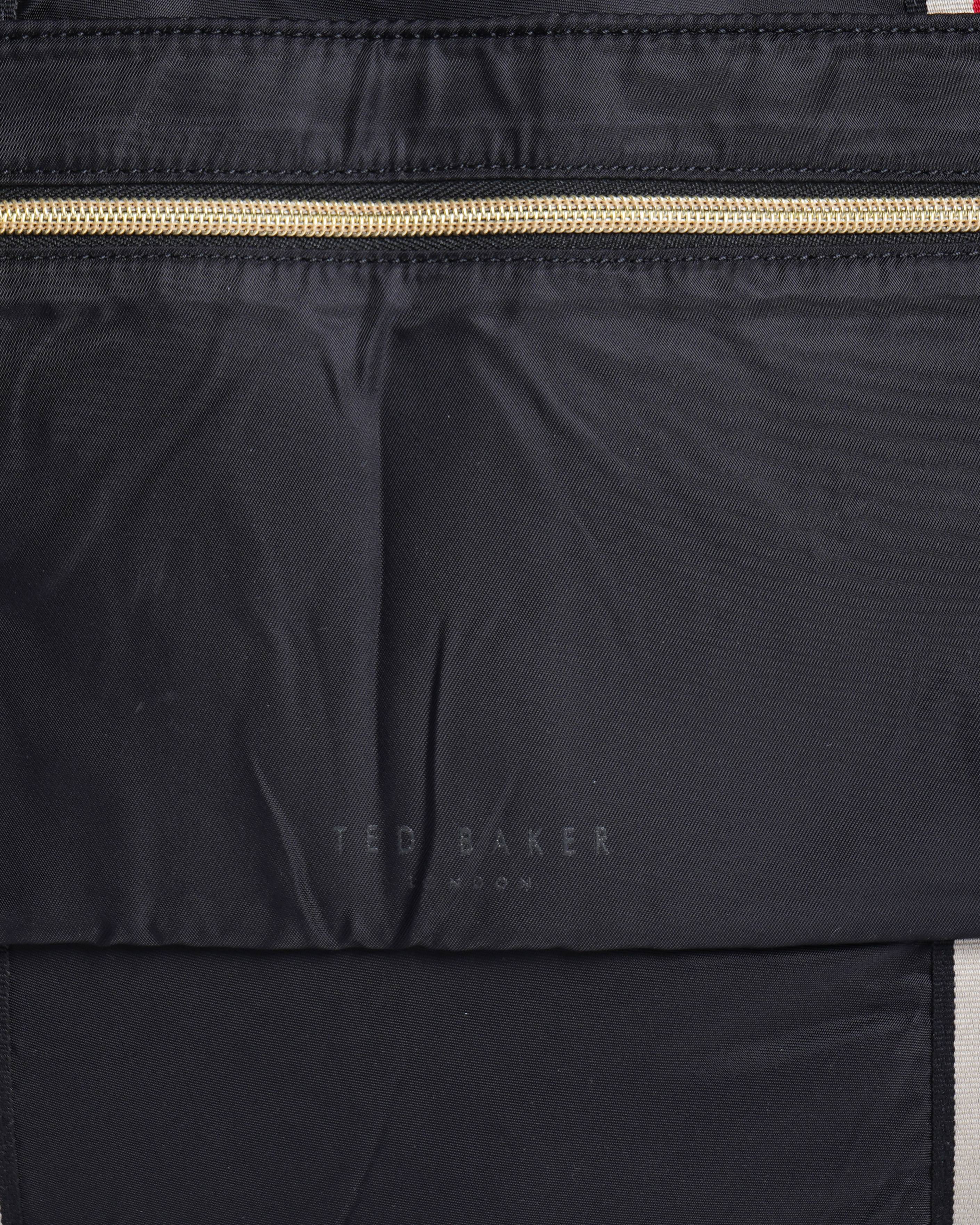 Ted baker nylon foldable shopper tote bag