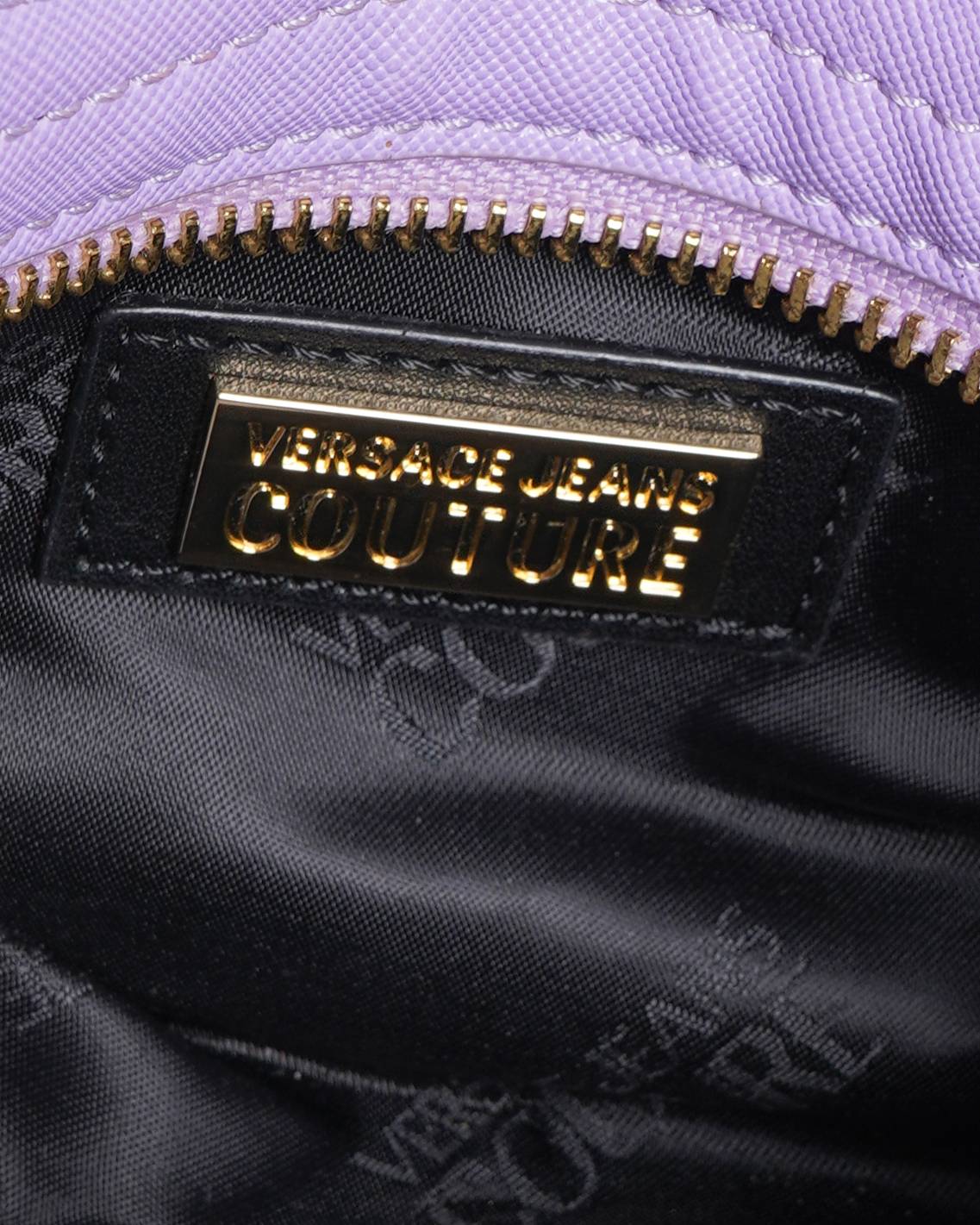 New Versace Jeans Couture Saffiano leather handbag