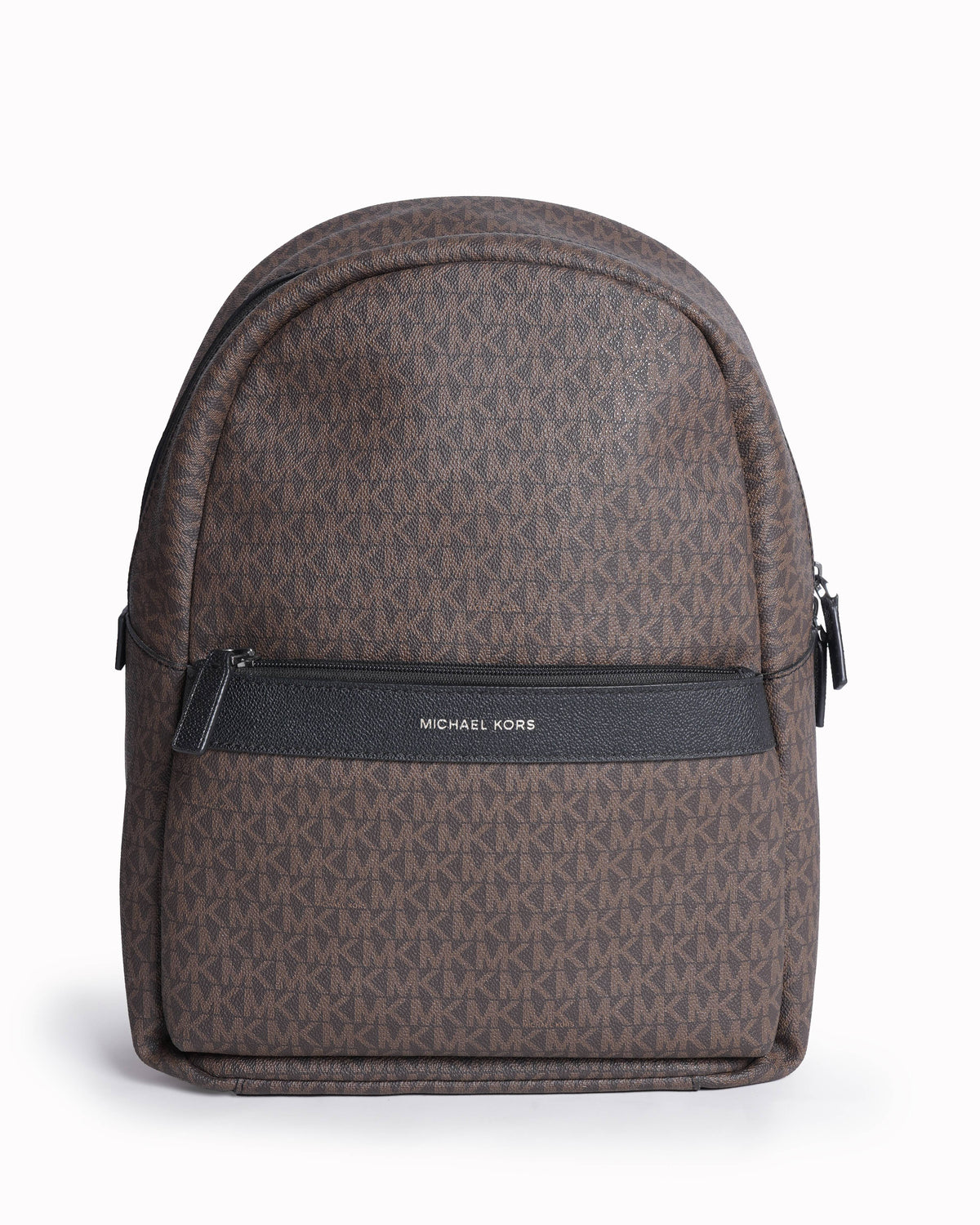 Michael Kors Greyson Logo Brown Backpack
