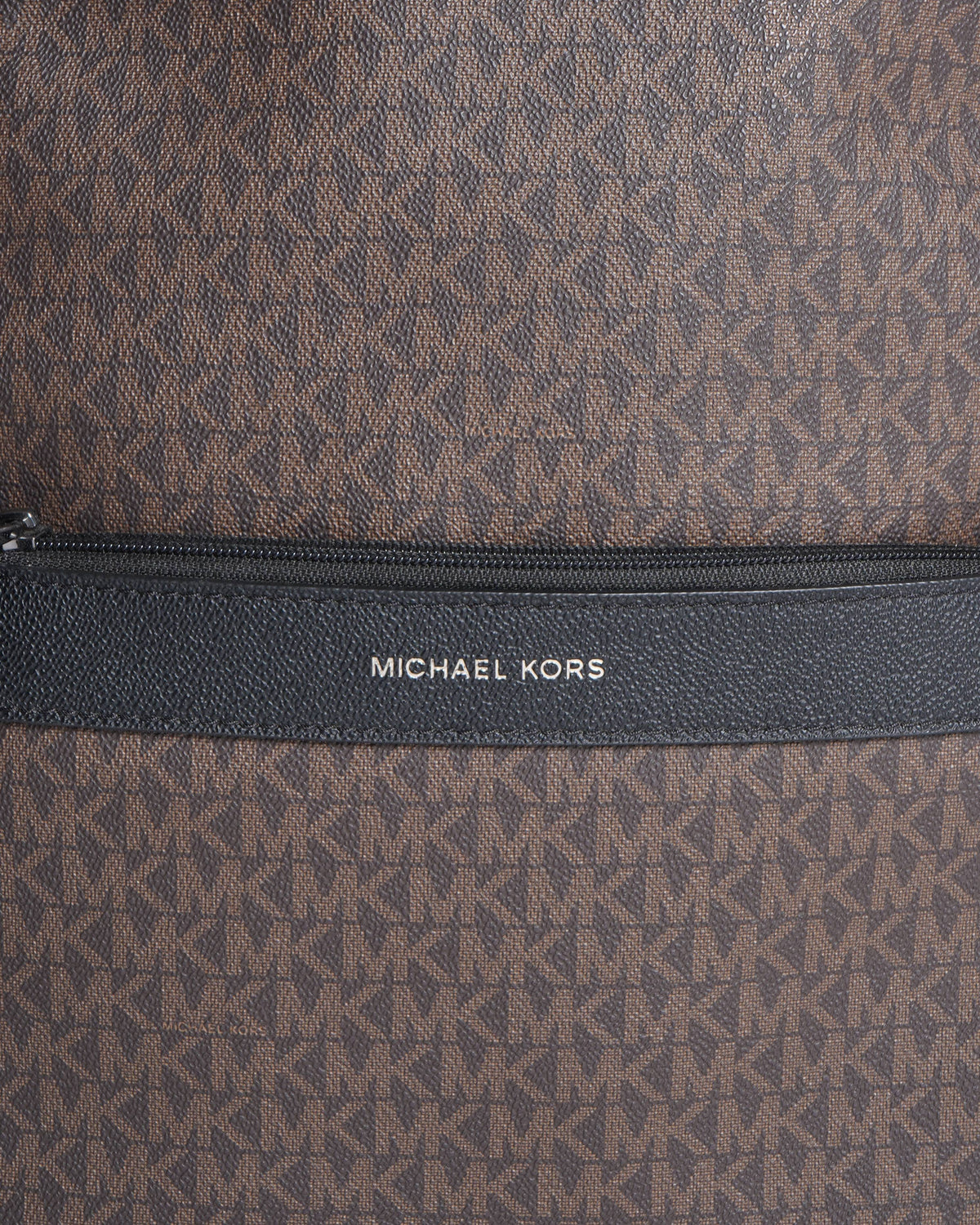 Michael Kors Greyson Logo Brown Backpack
