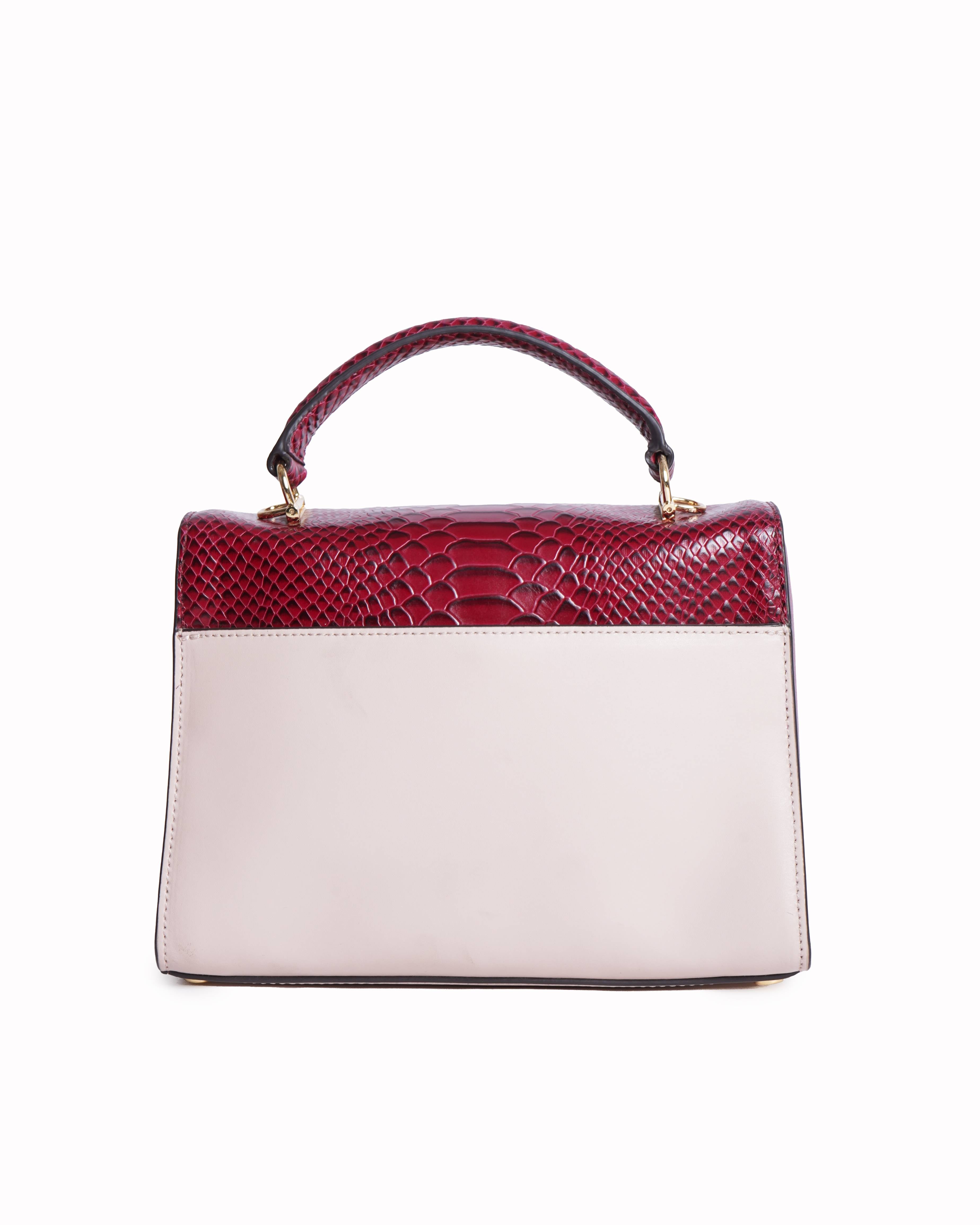 Michael kors python sloan Satchel bag