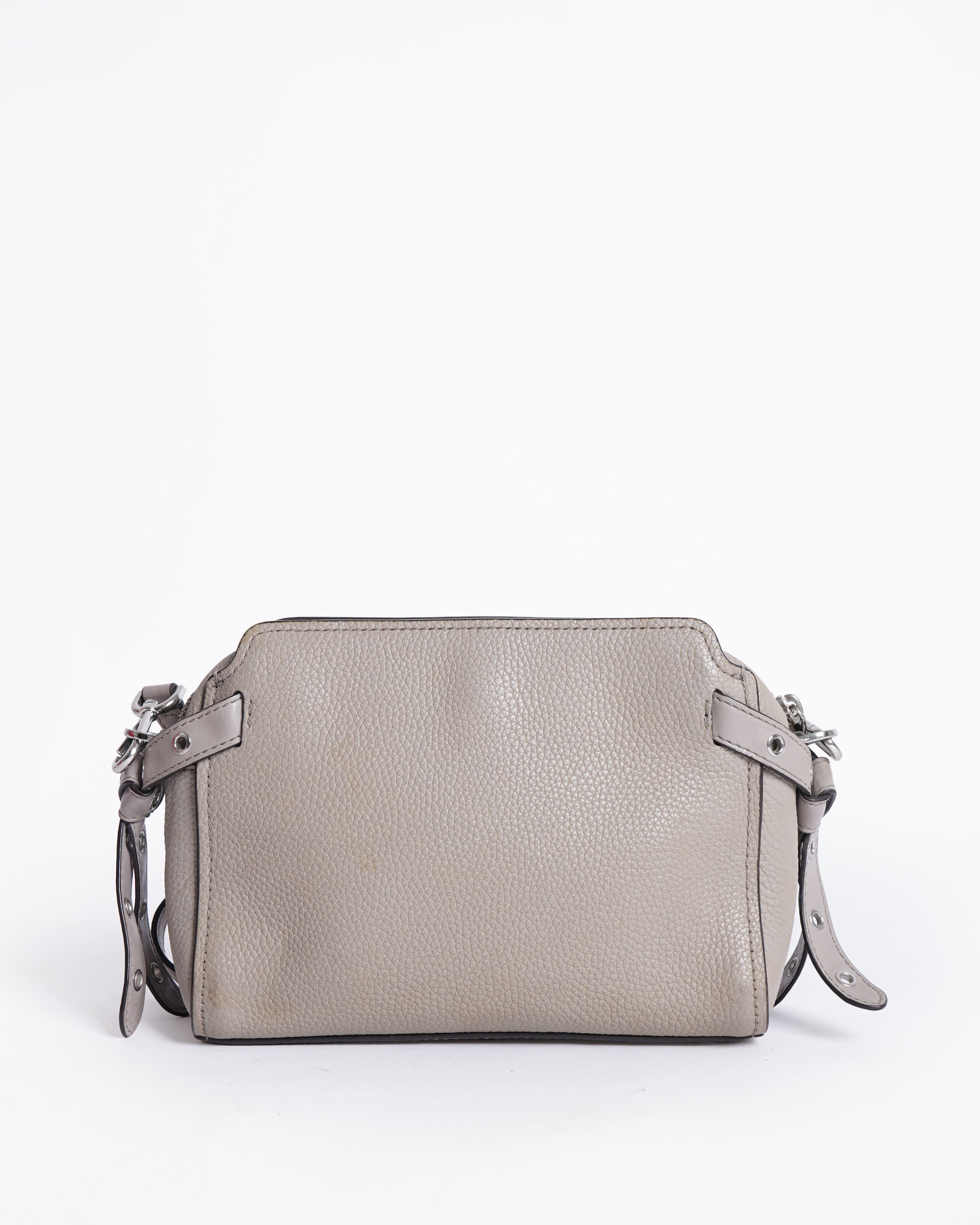 Michael Kors Crossbody In Grey With Stud Detailing
