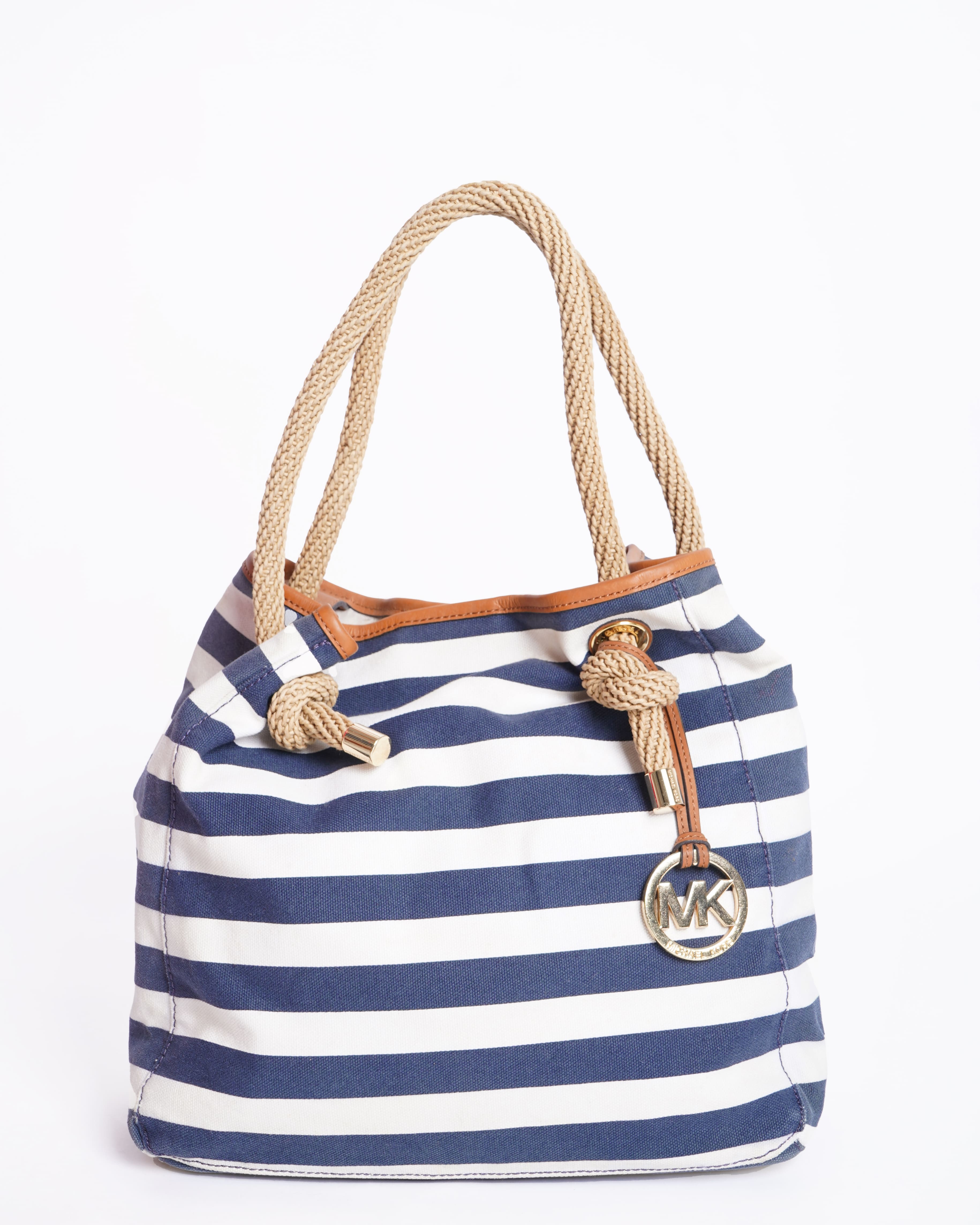 ⁠ ⁠Michael Kors Canvas Shoulder Bag