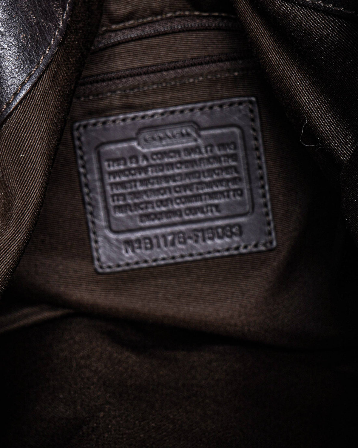 Coach Soho Lynn Hobo bag in a brown signature jacquard canvas