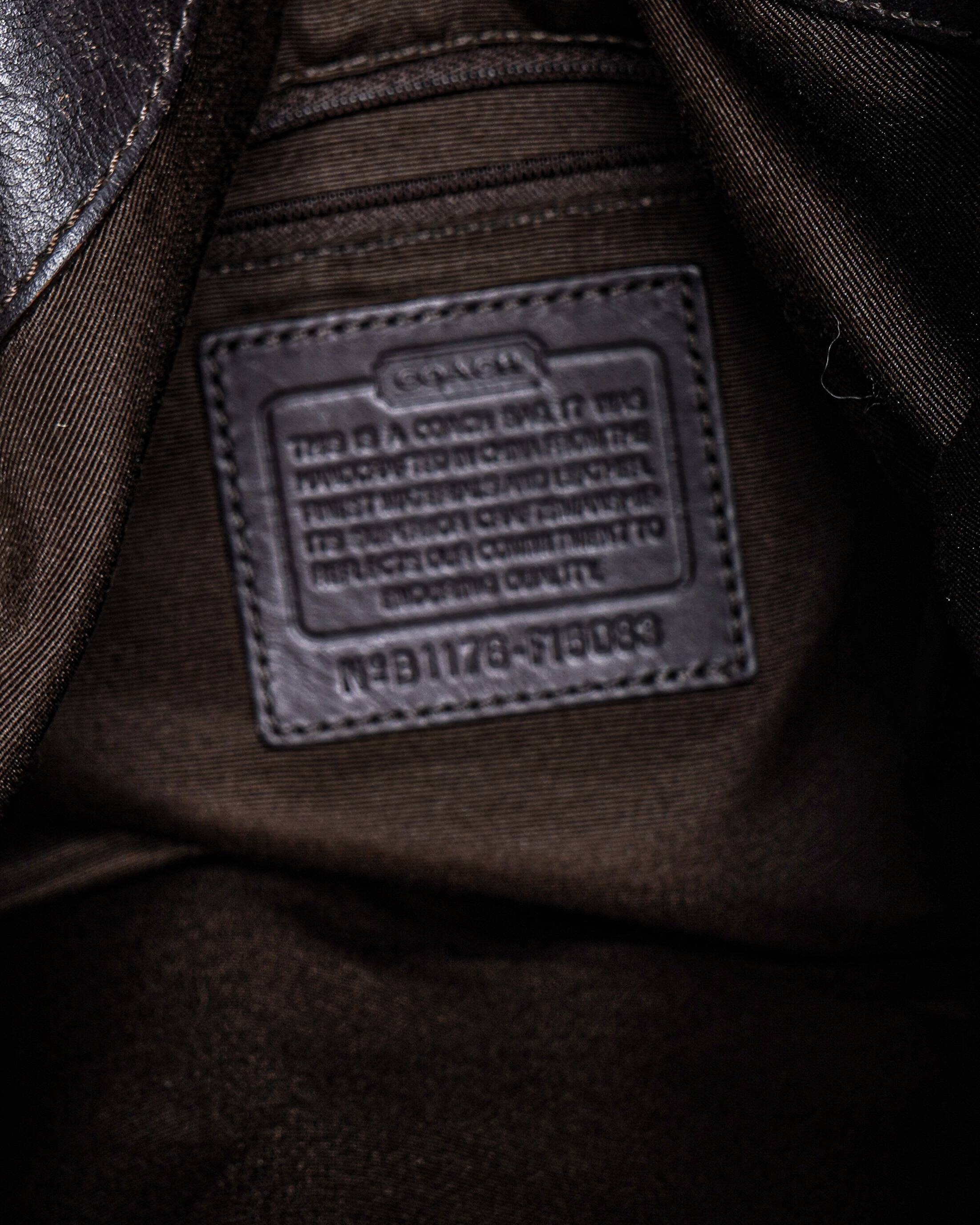 Coach Soho Lynn Hobo bag in a brown signature jacquard canvas