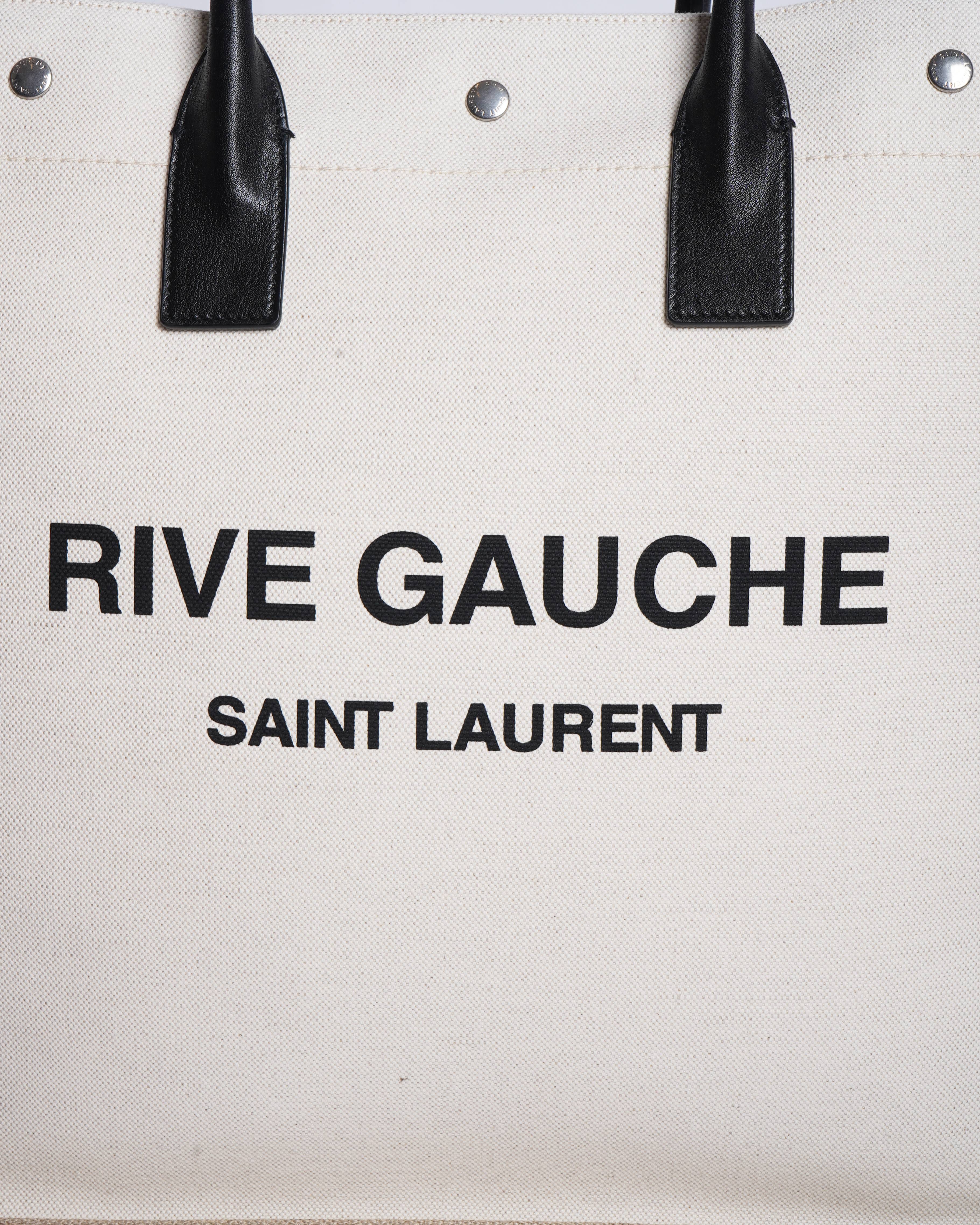 New Saint Laurent
White Rive Gauche Tote