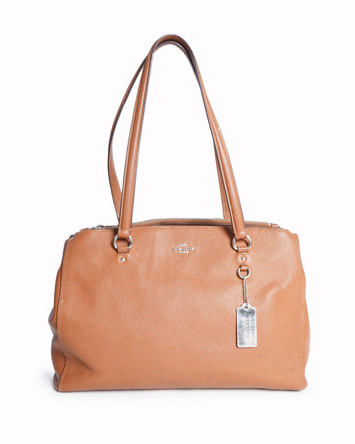 Coach Brown Leather Kelsey Tote Bag