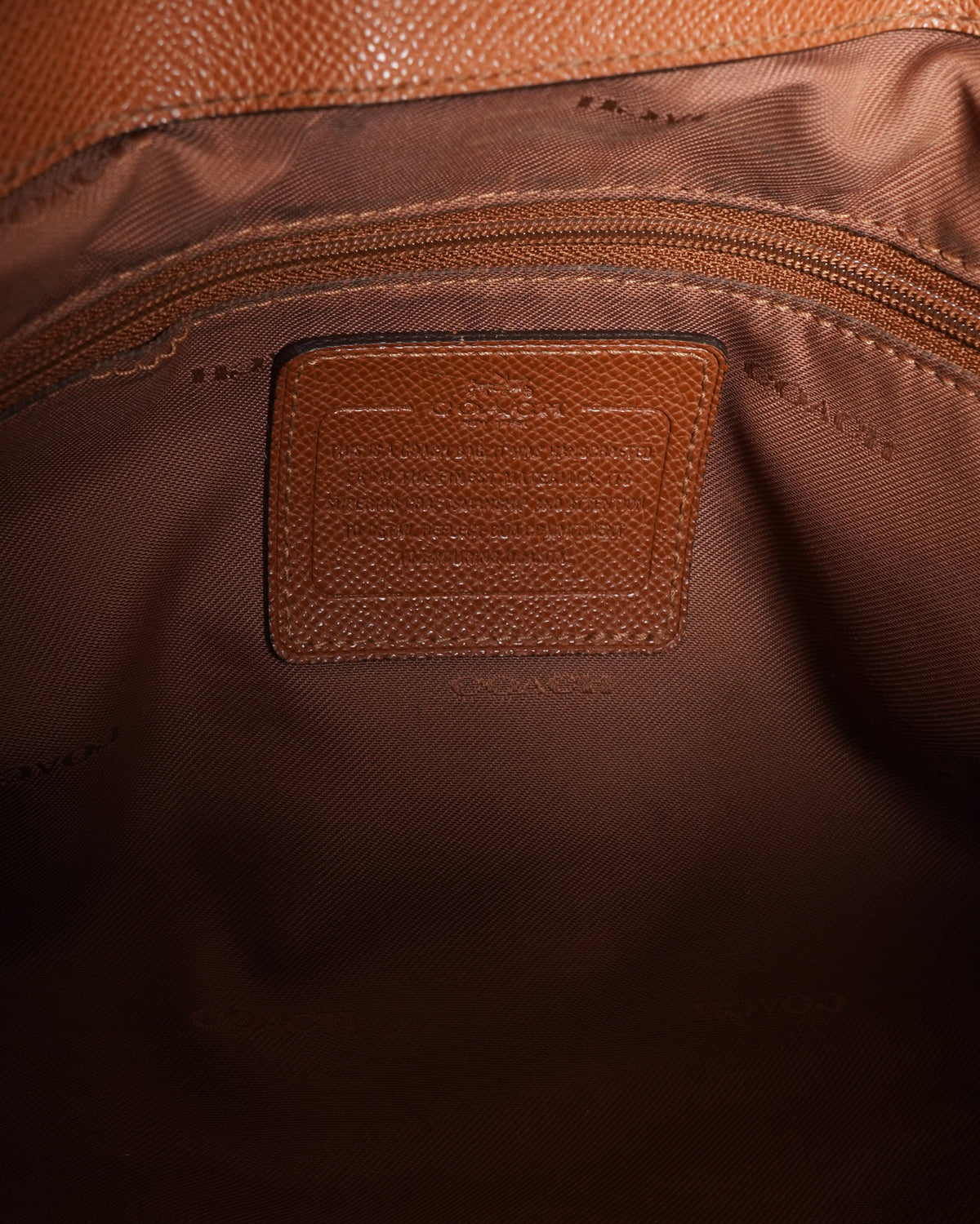 Coach Brown Leather Kelsey Tote Bag