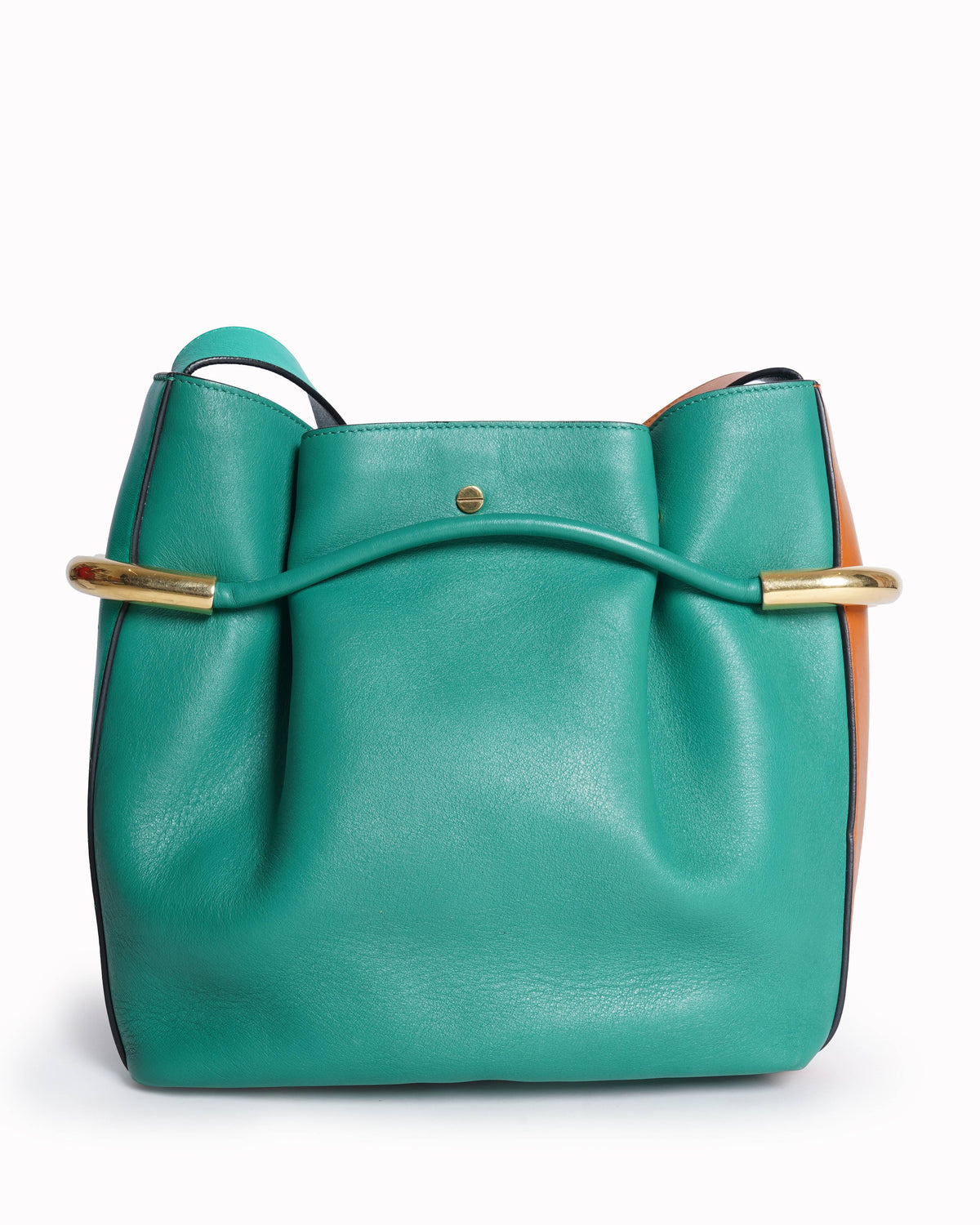 Chloé Emma Bucket Bag in Emerald Green