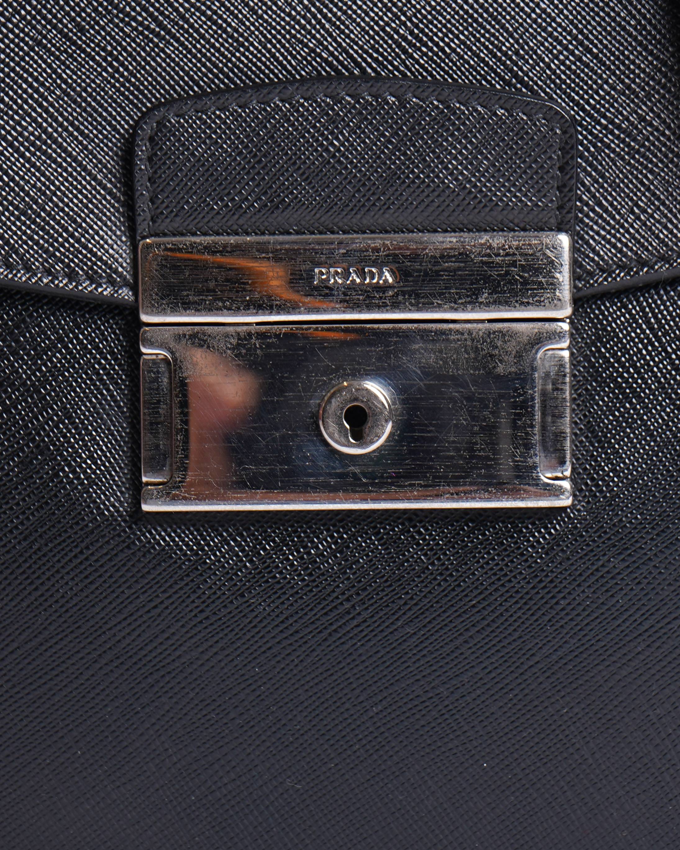 Prada Men's Cartella Briefcase