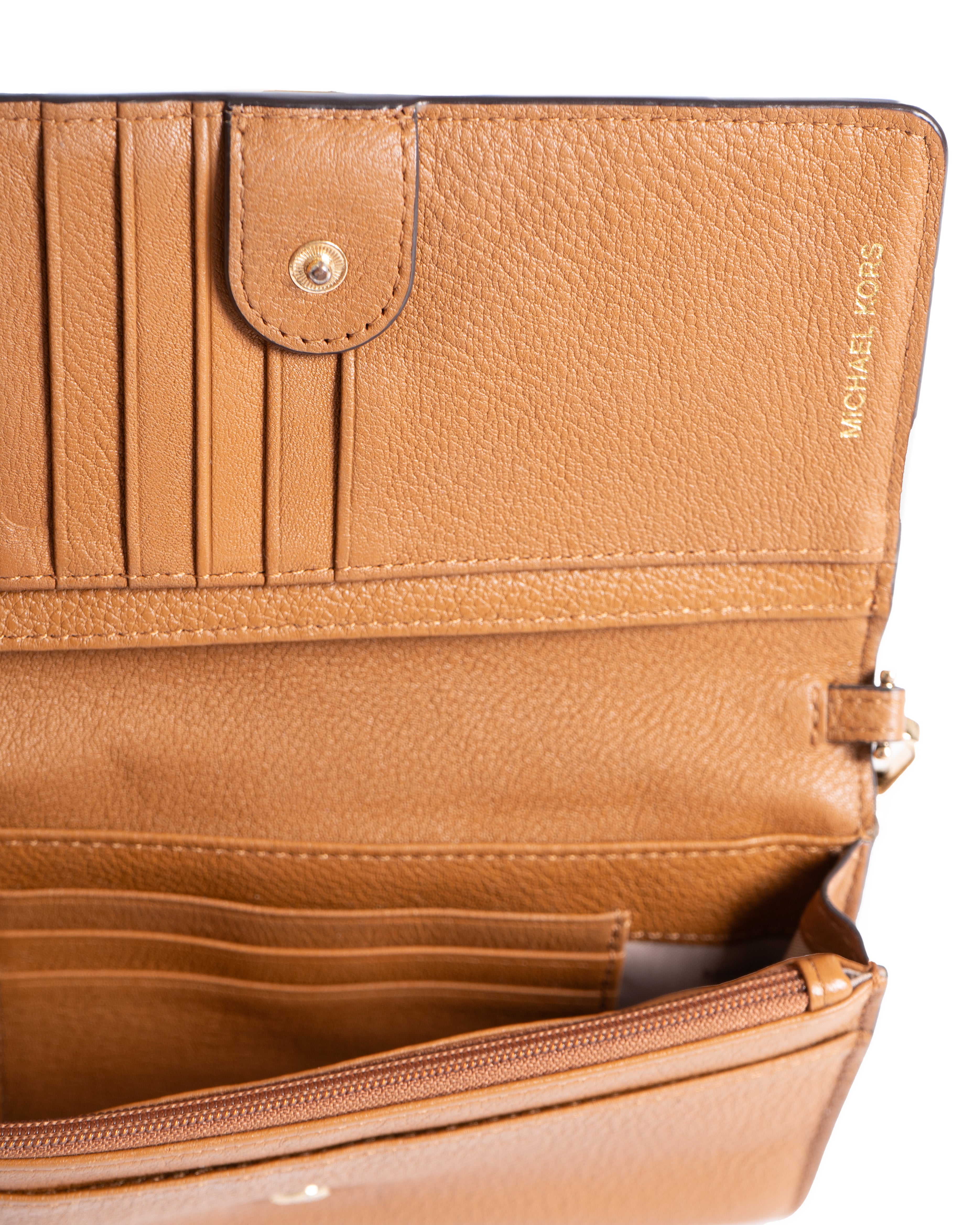 Michael Kors Floral Embellished Pebbled Leather Convertible Crossbody Bag