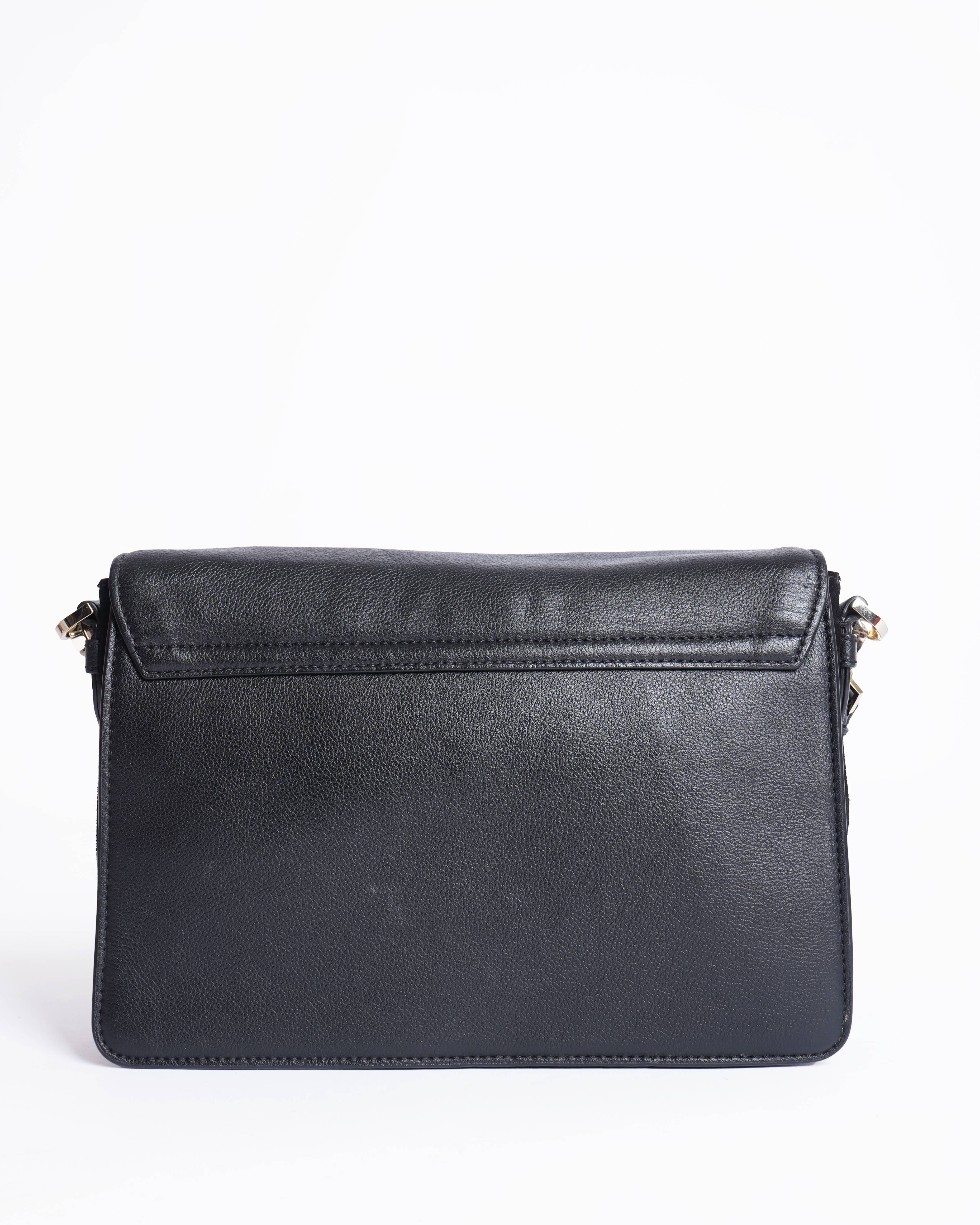 Kate spade caramel court black crossbody bag