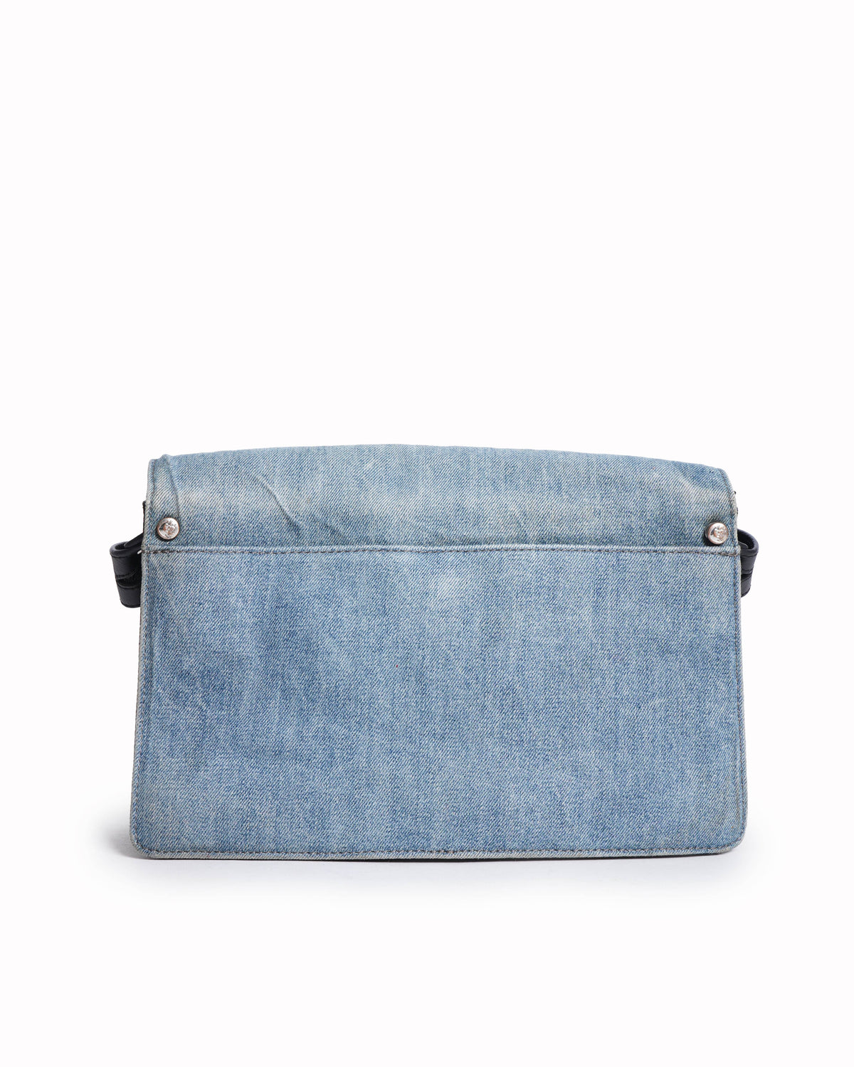 Diesel Denim floral embraided shoulder bag