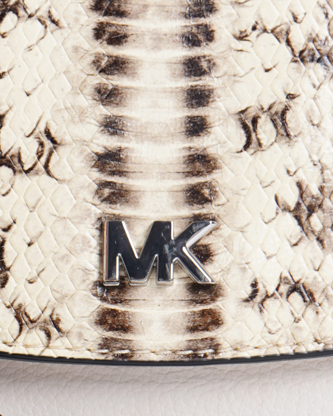 Michael kors embossed leather dome crossbody bag