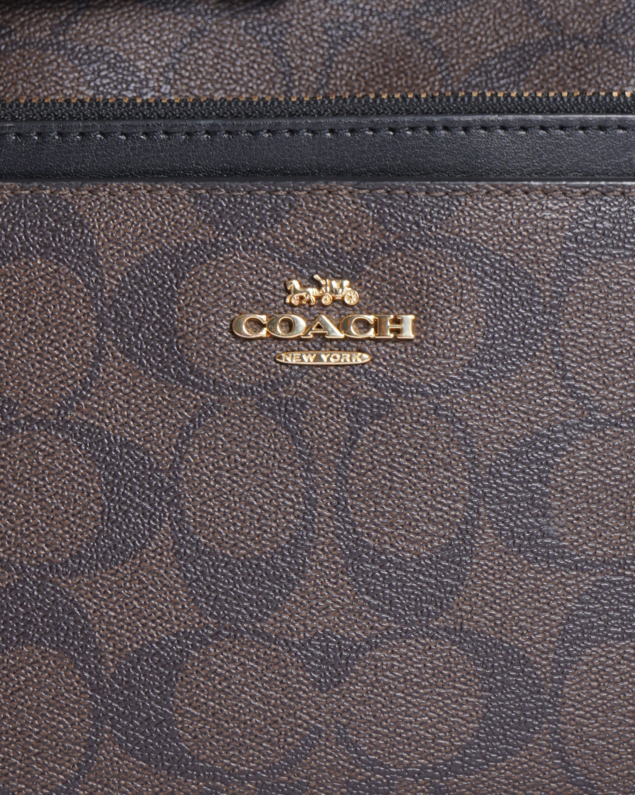 Coach Monogram Crossbody Bag