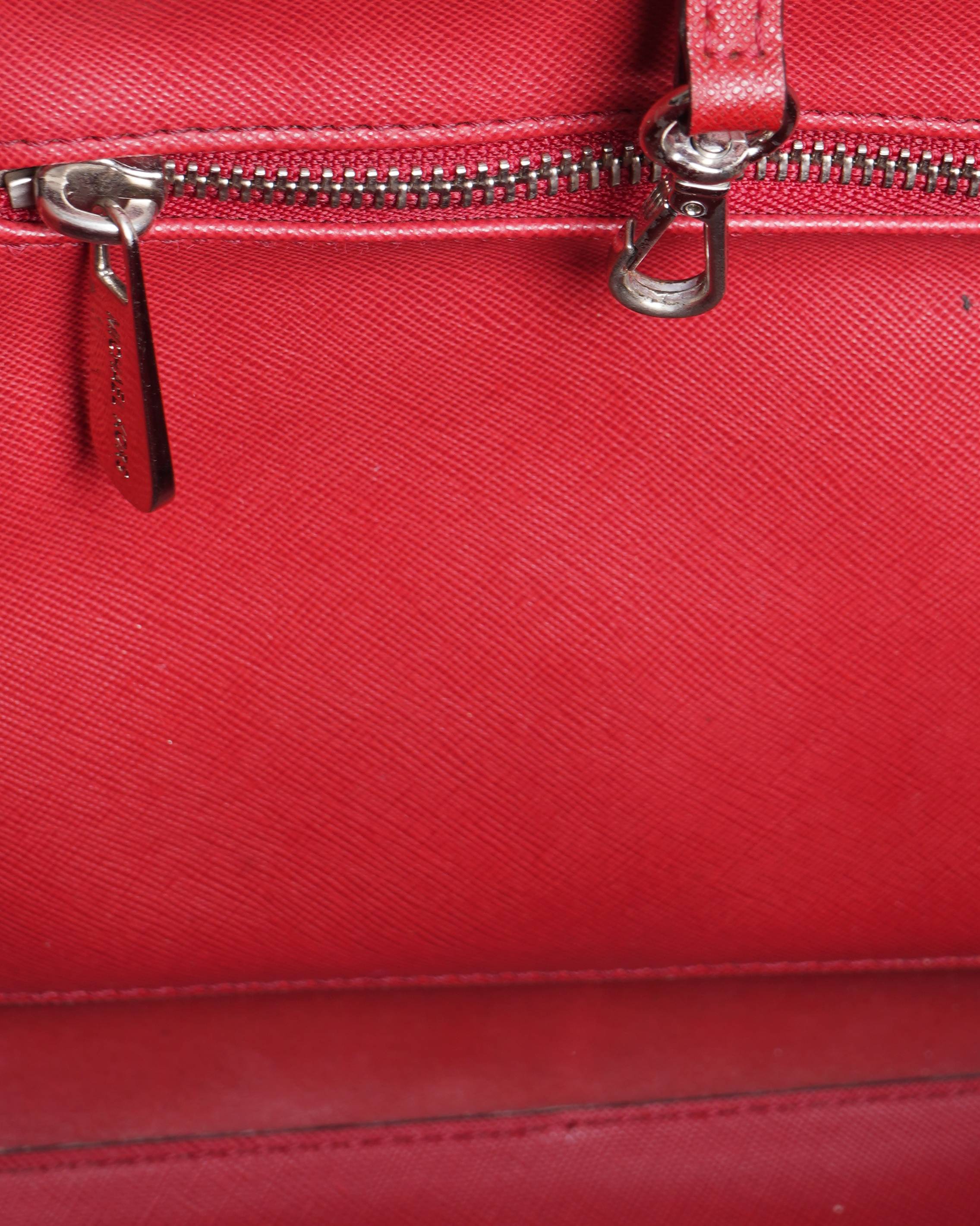Michael Kors Shoulder Bag In Red