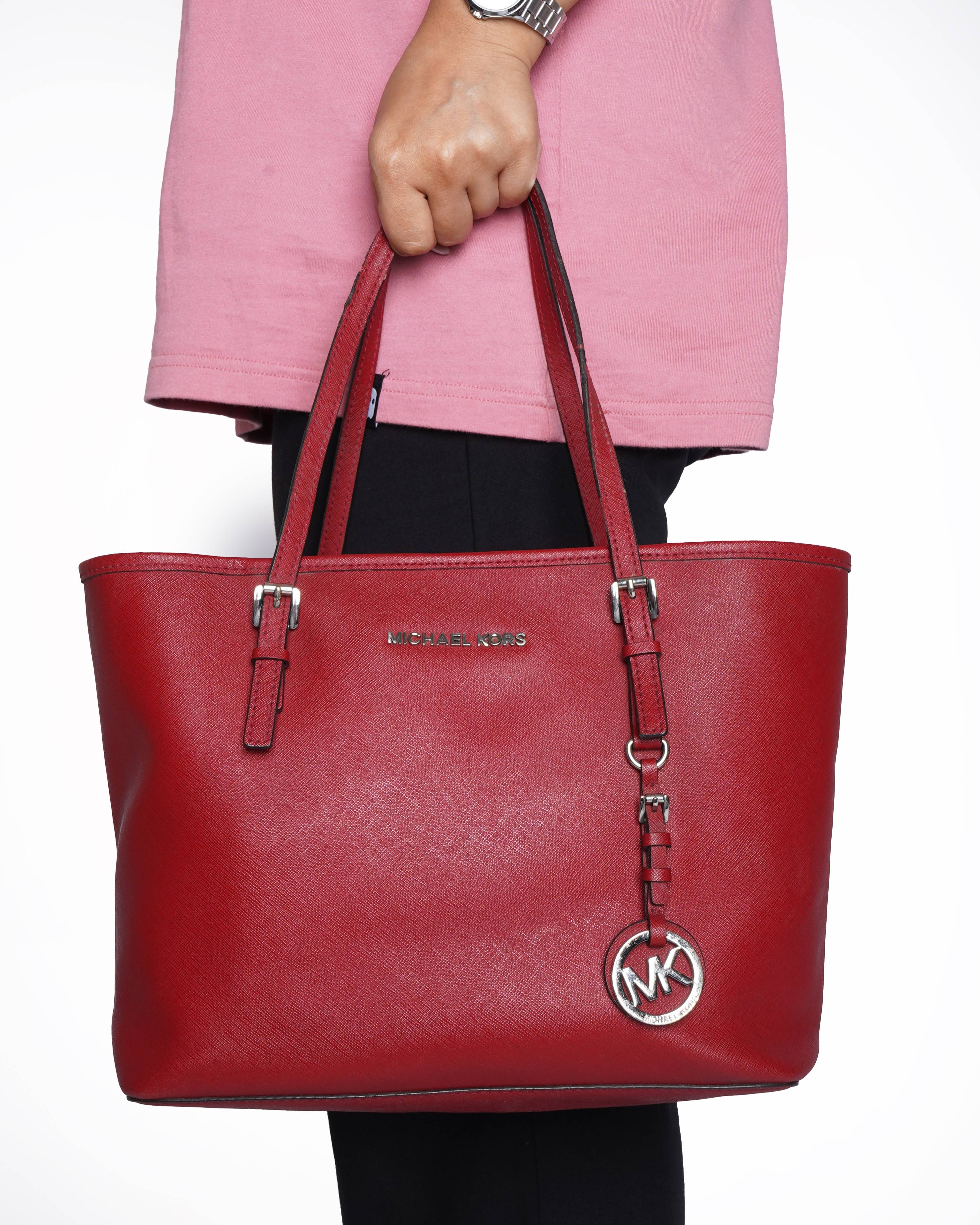 Michael Kors Shoulder Bag In Red