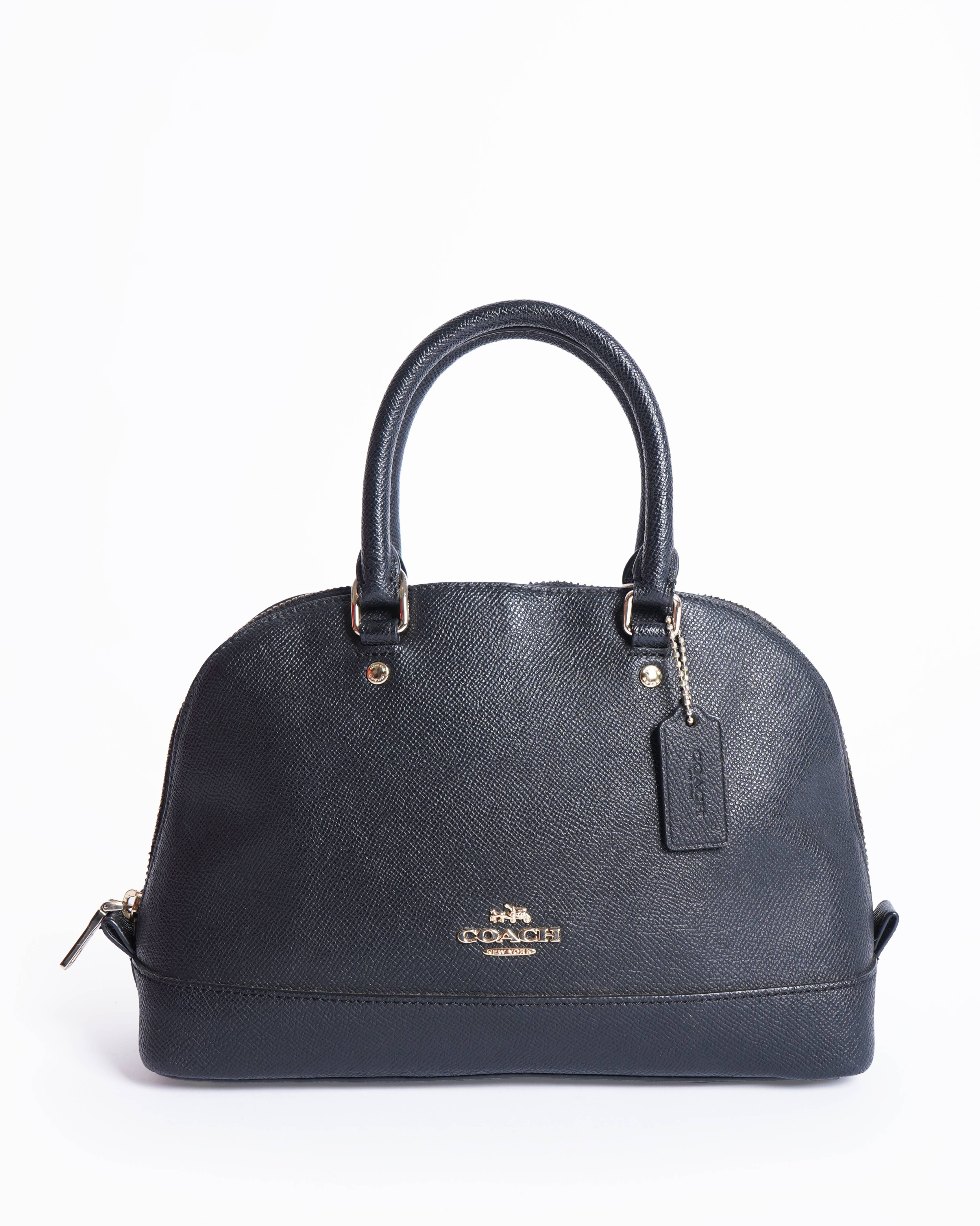 Coach Mini Sierra Crossbody Bag In Black