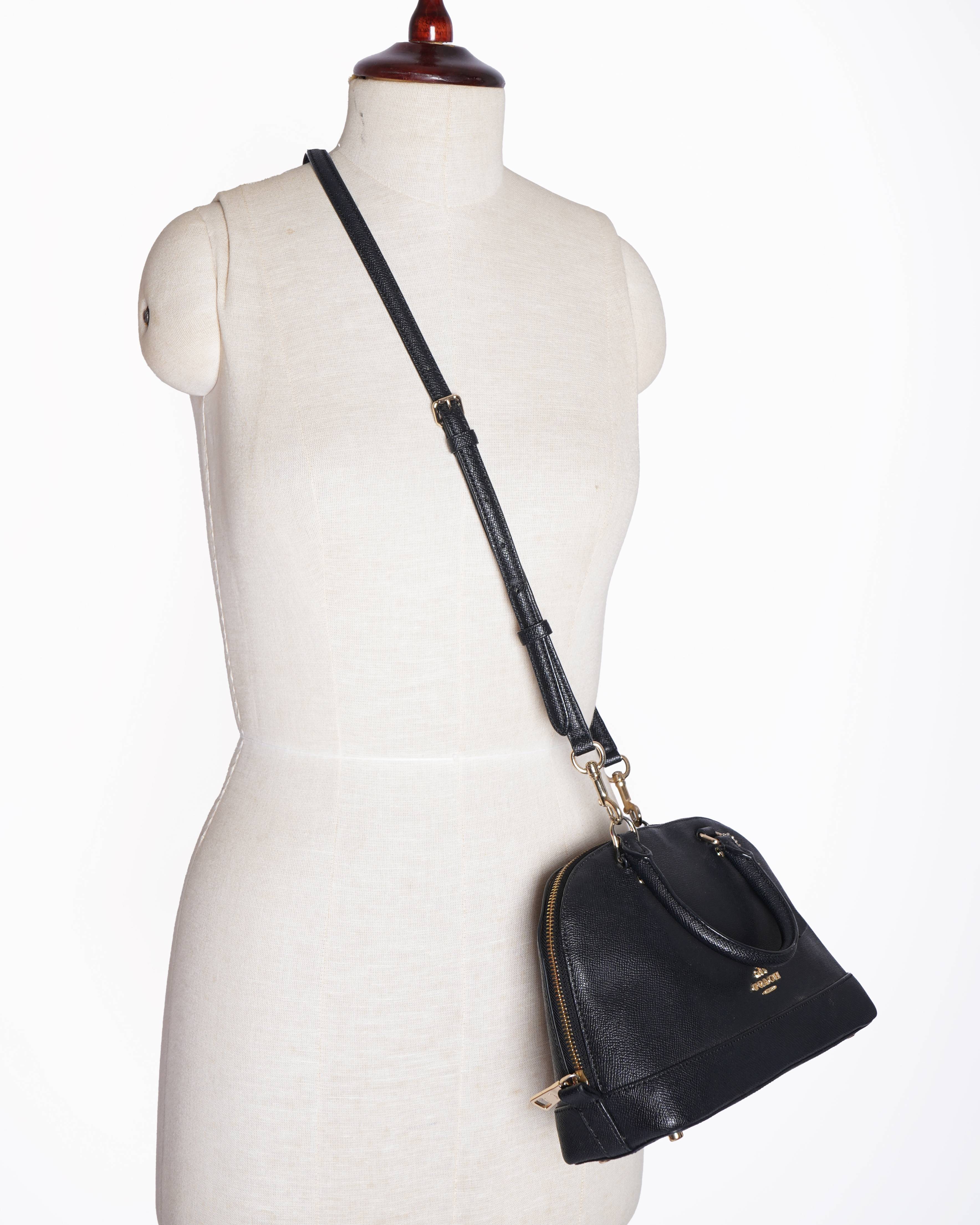 Coach Mini Sierra Crossbody Bag In Black