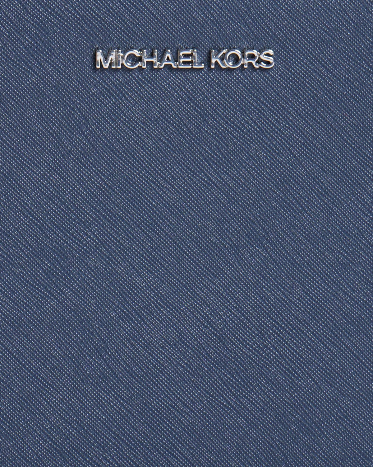 New Michael Kors Jet Set EW Crossbody Leather Navy Blue