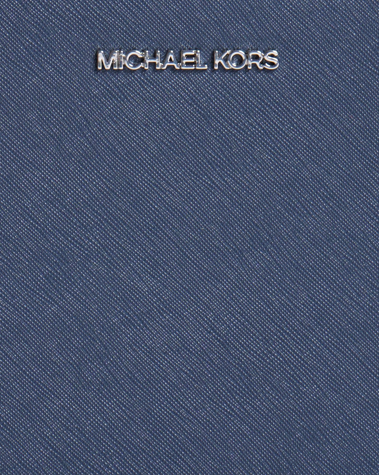 New Michael Kors Jet Set EW Crossbody Leather Navy Blue