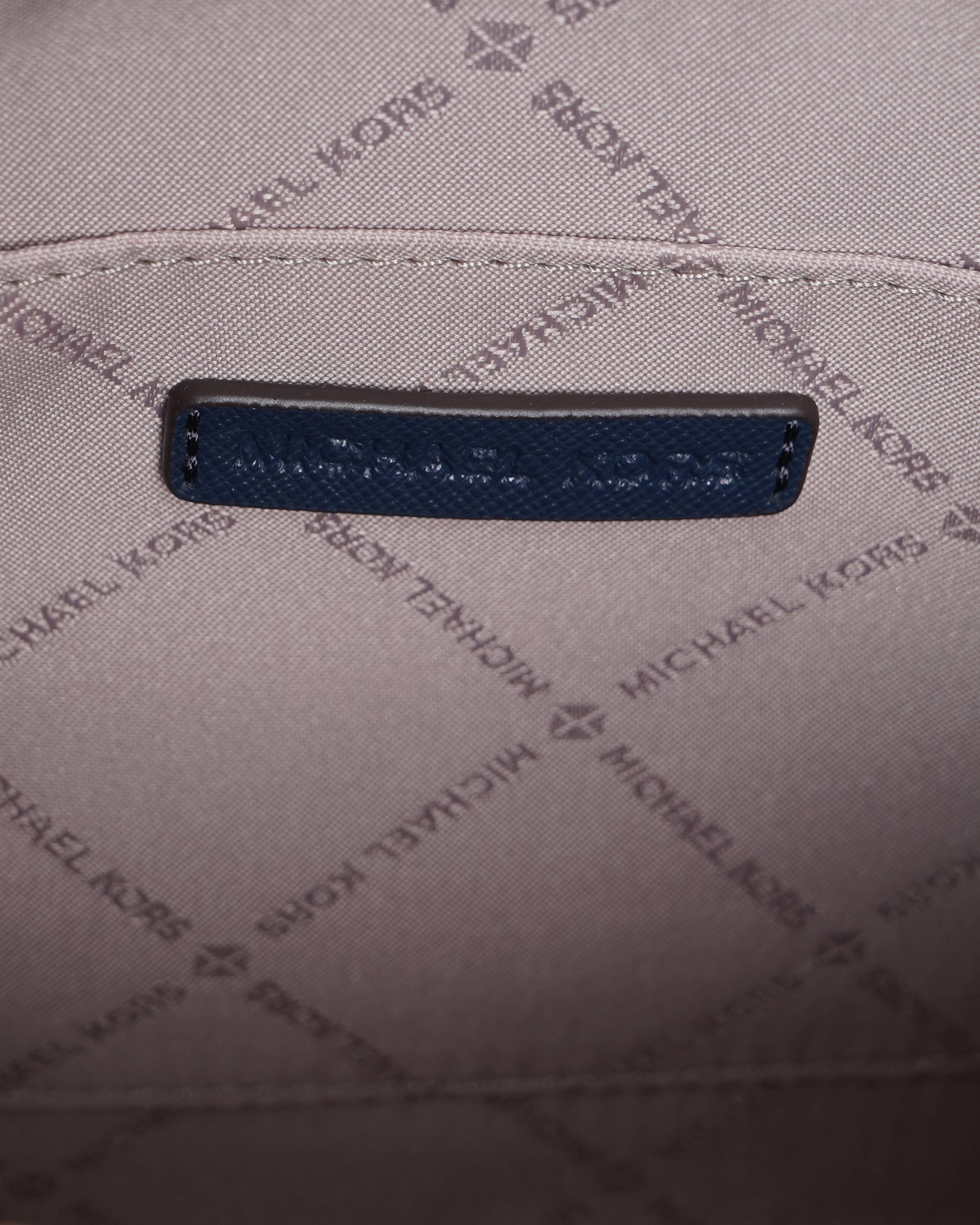 New Michael Kors Jet Set EW Crossbody Leather Navy Blue