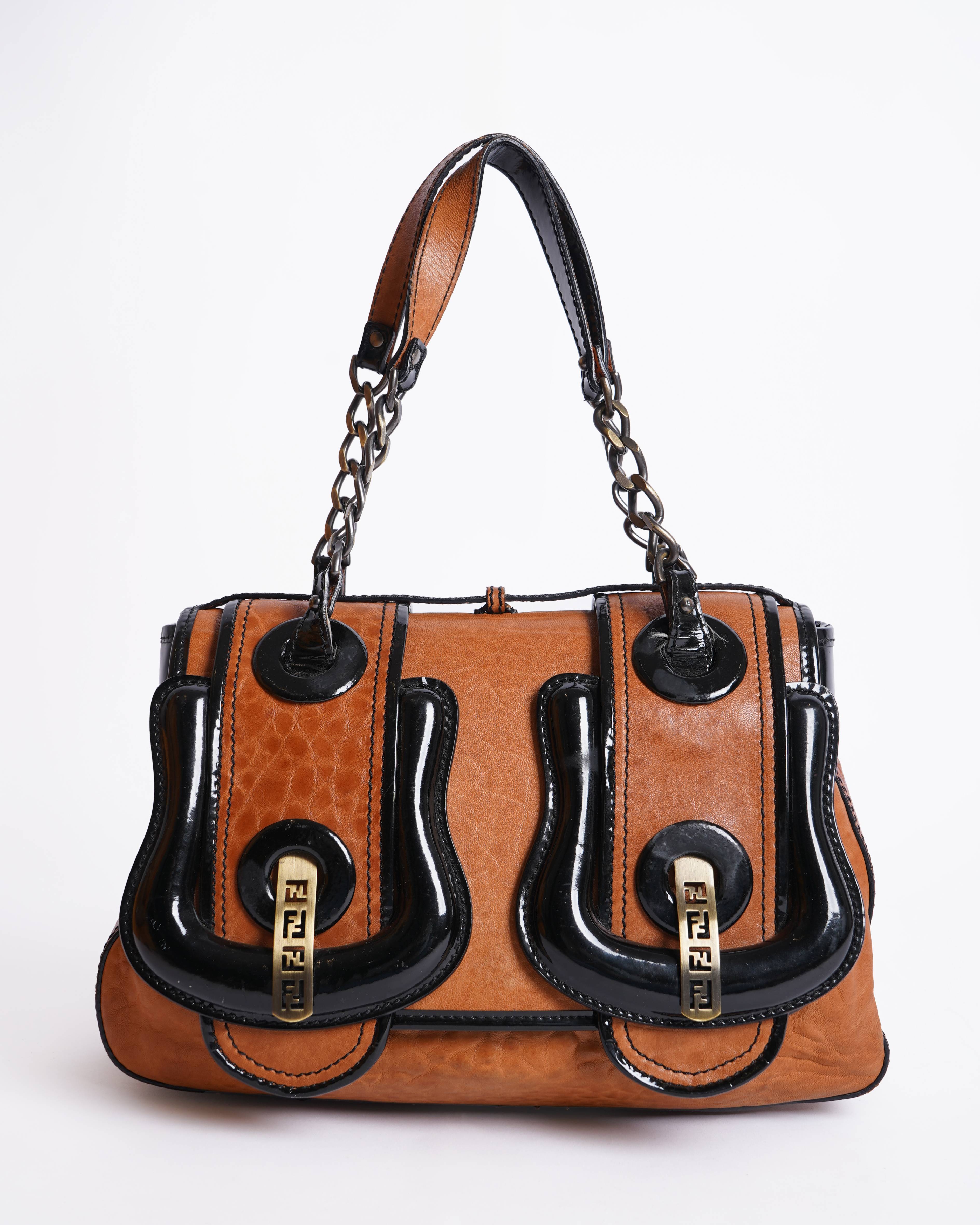 Vintage Fendi B Shoulder Bag