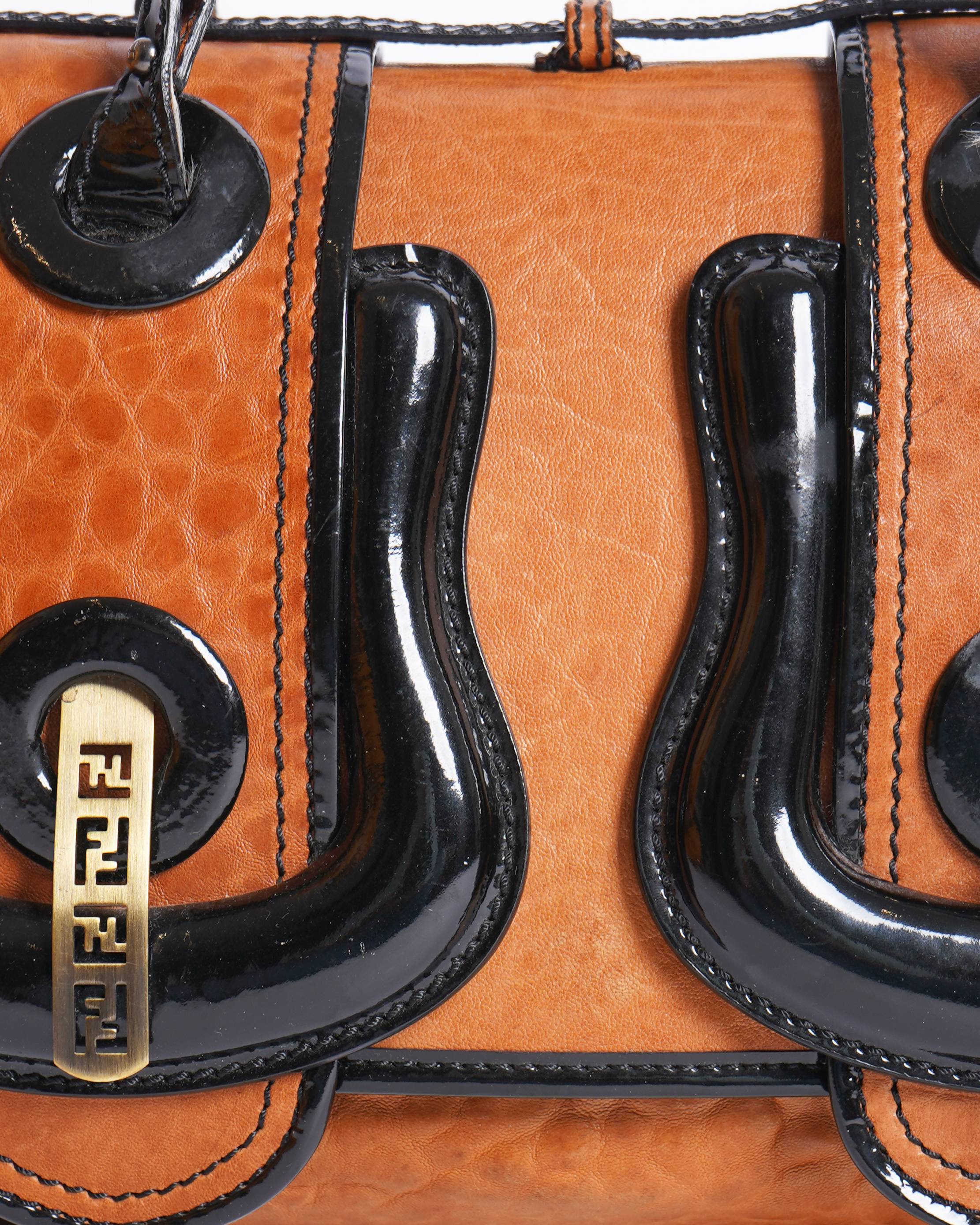 Vintage Fendi B Shoulder Bag