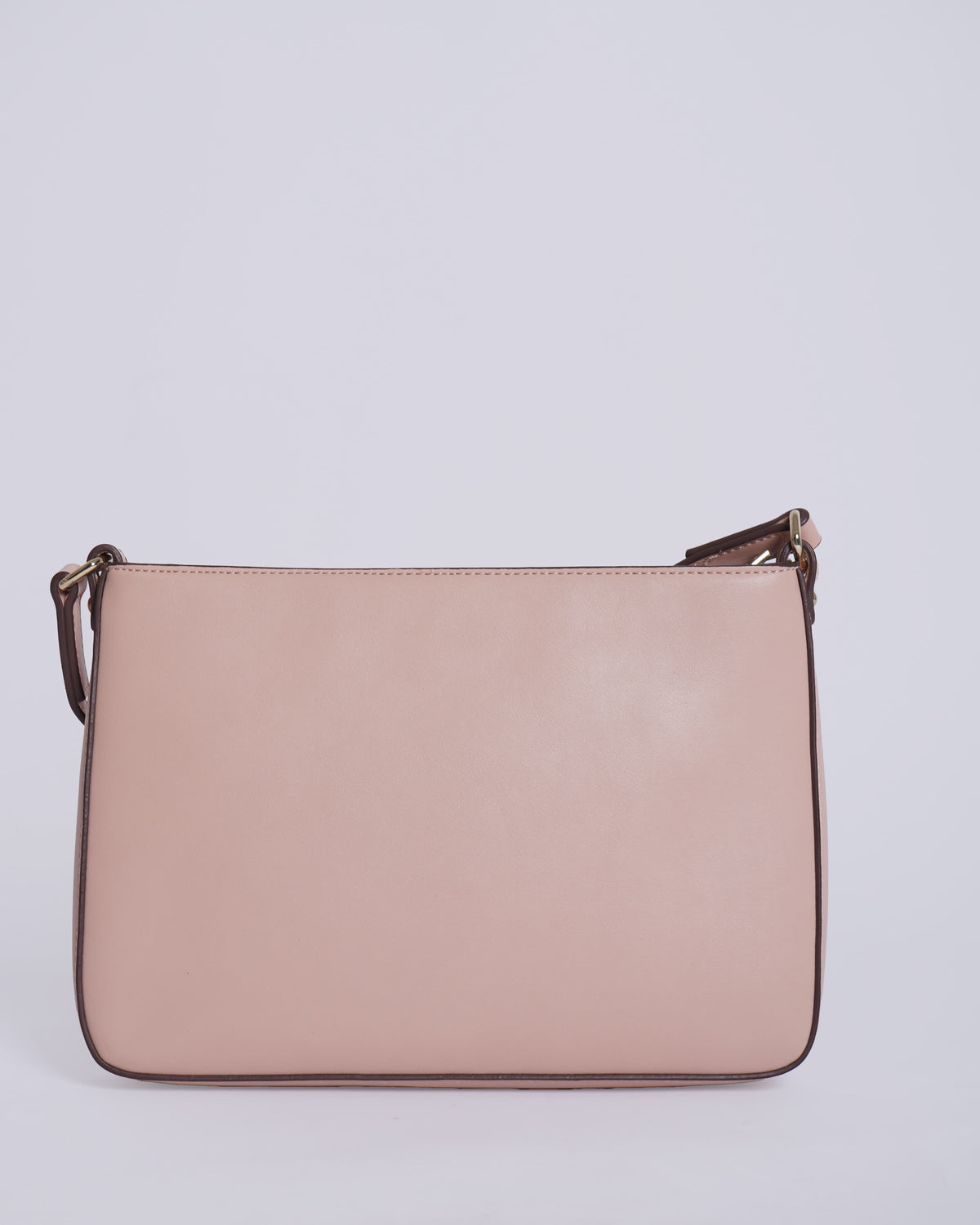 Love Moschino Women's Studded Logo CrossBody Bag in pink