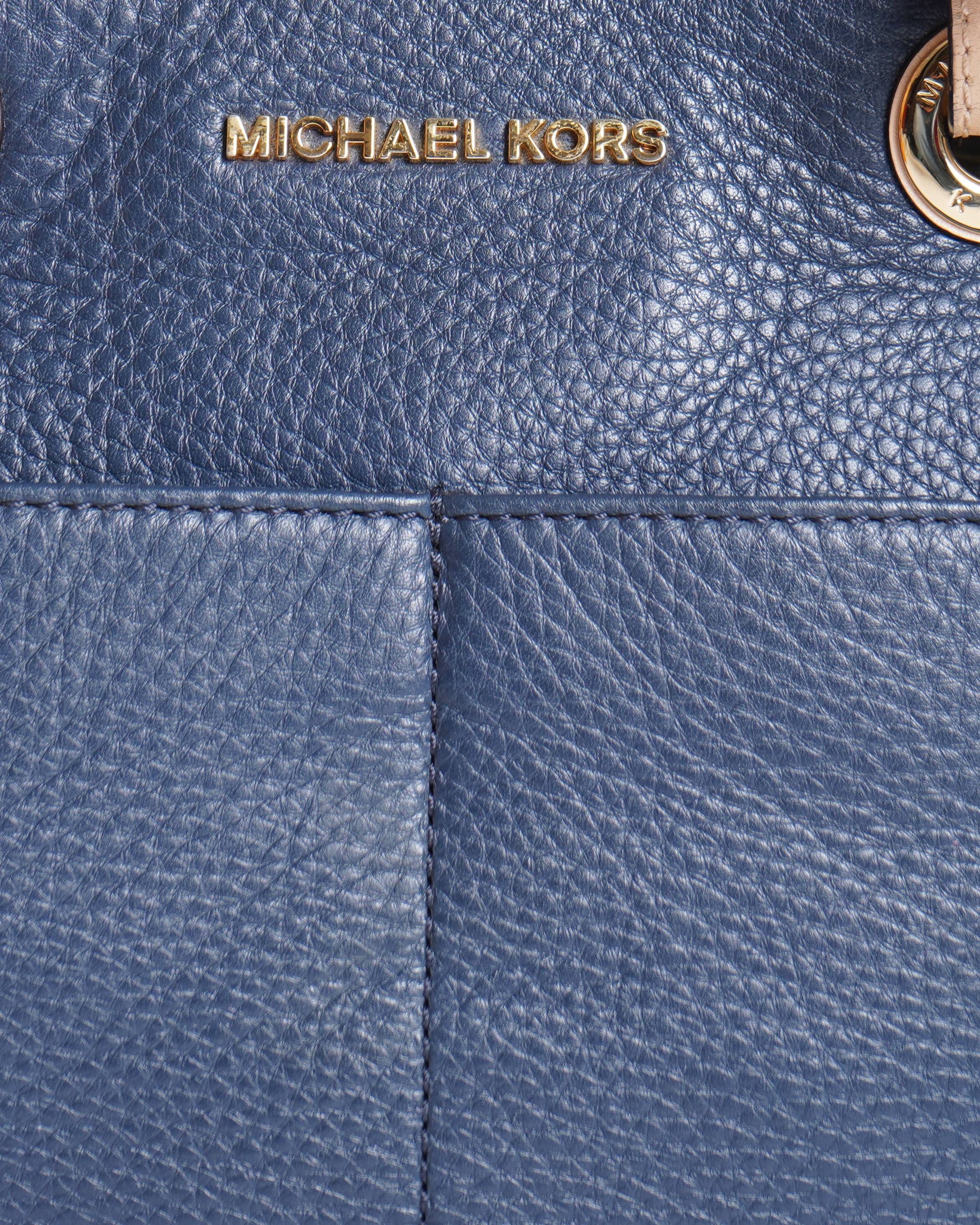 Michael Kors Small Handbag In Navy Blue
