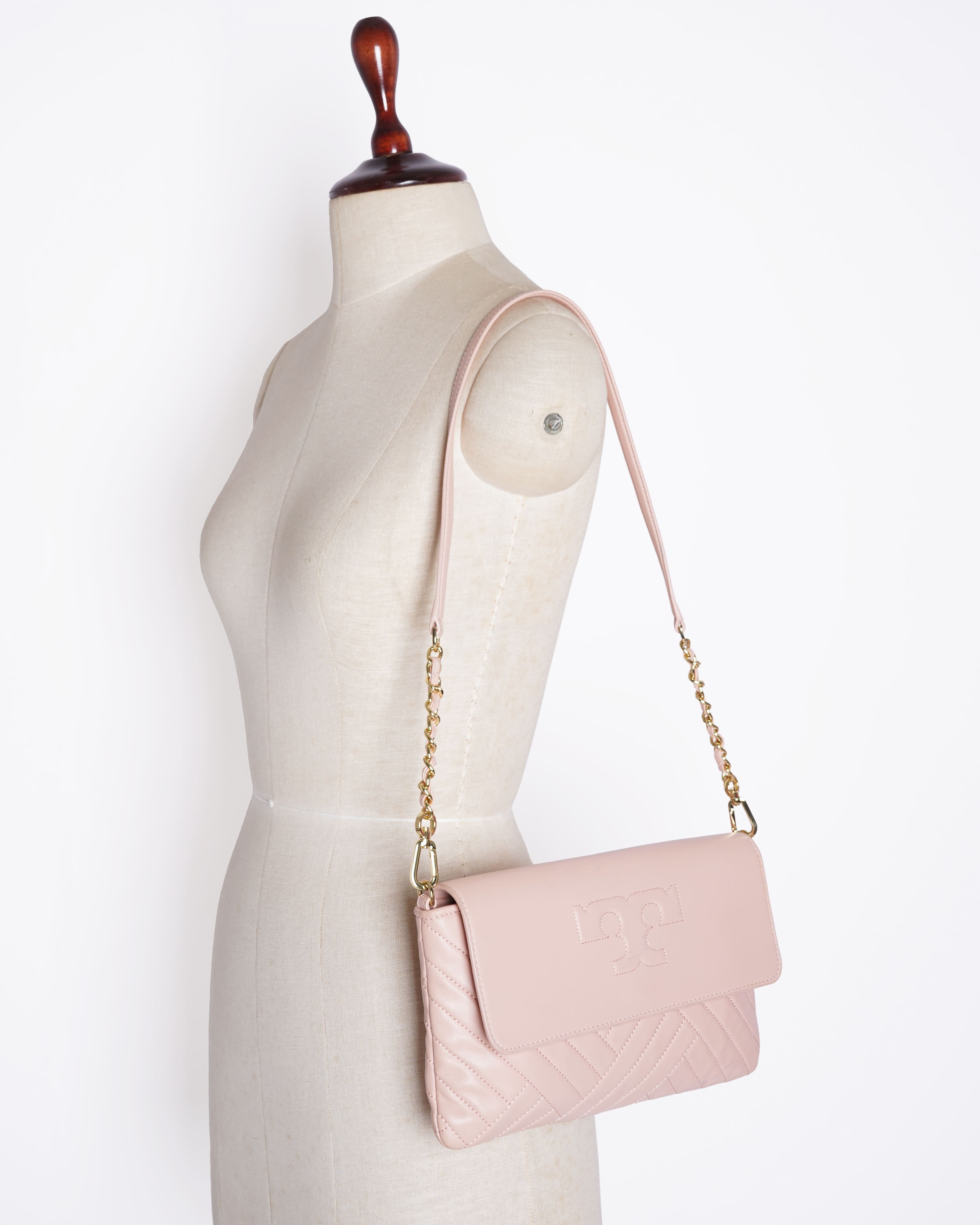 Tory burch alexa clutch with chain
