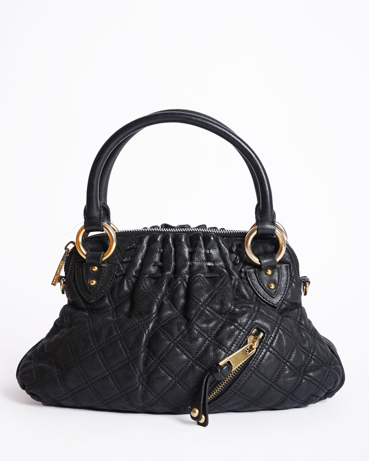 Marc Jacobs Quilted Leather Stam Satchel