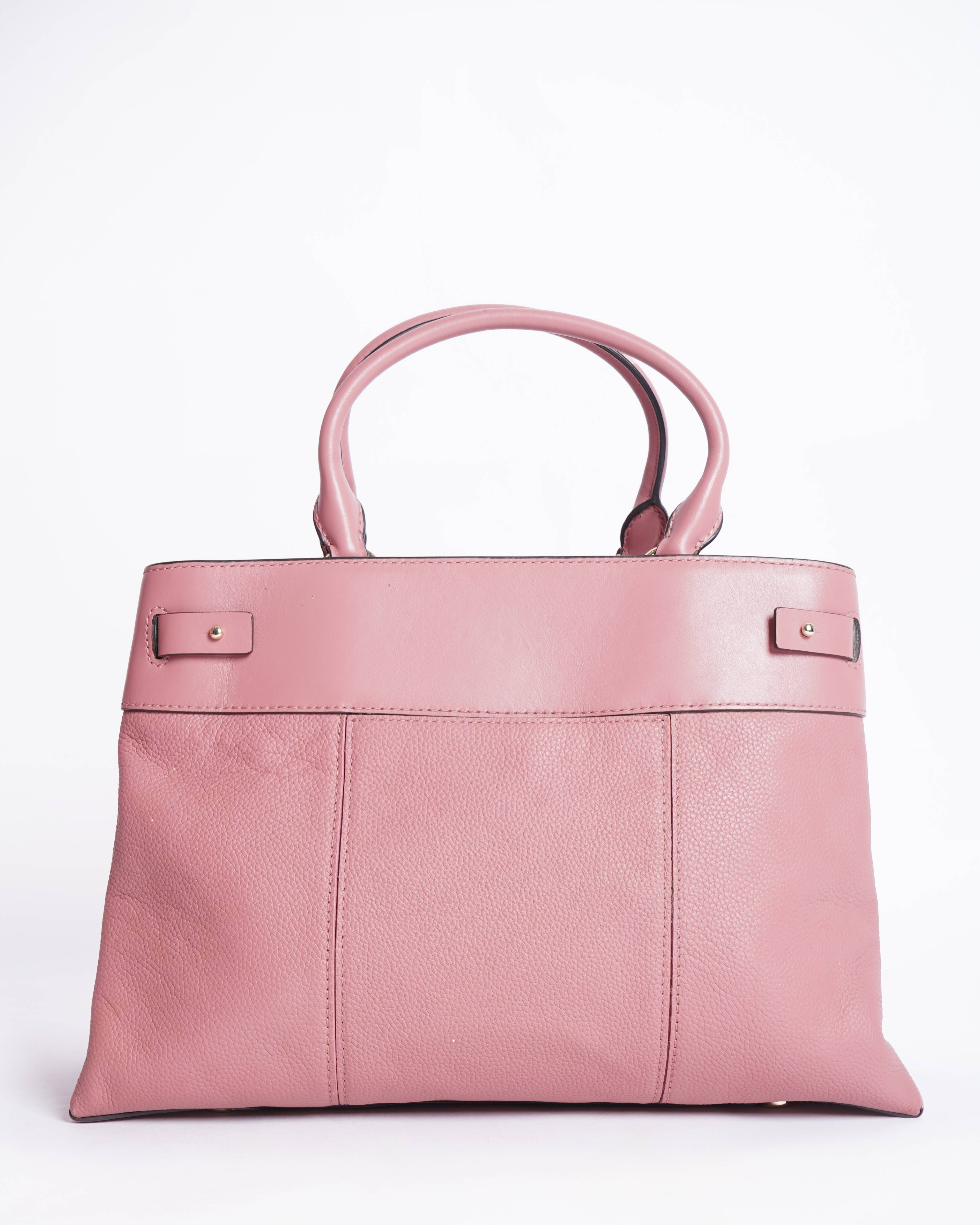 Michael kors rose gramercy satchel