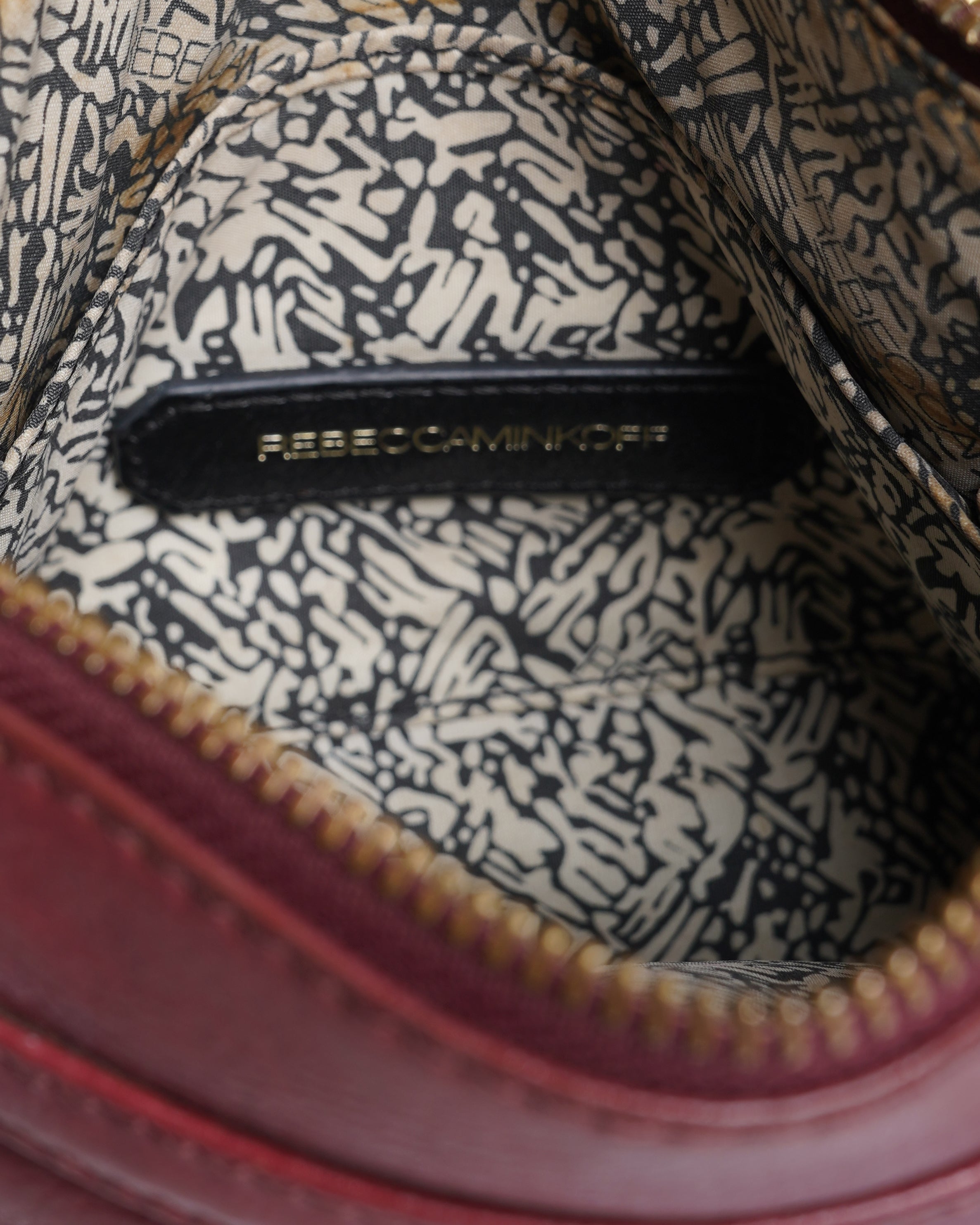 Rebecca Minkoff Mini Mac Crossbody Bag In Red