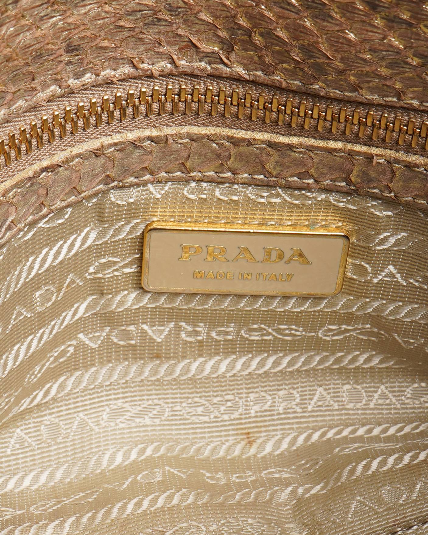 Prada Ayers Gaufré Handle Bag