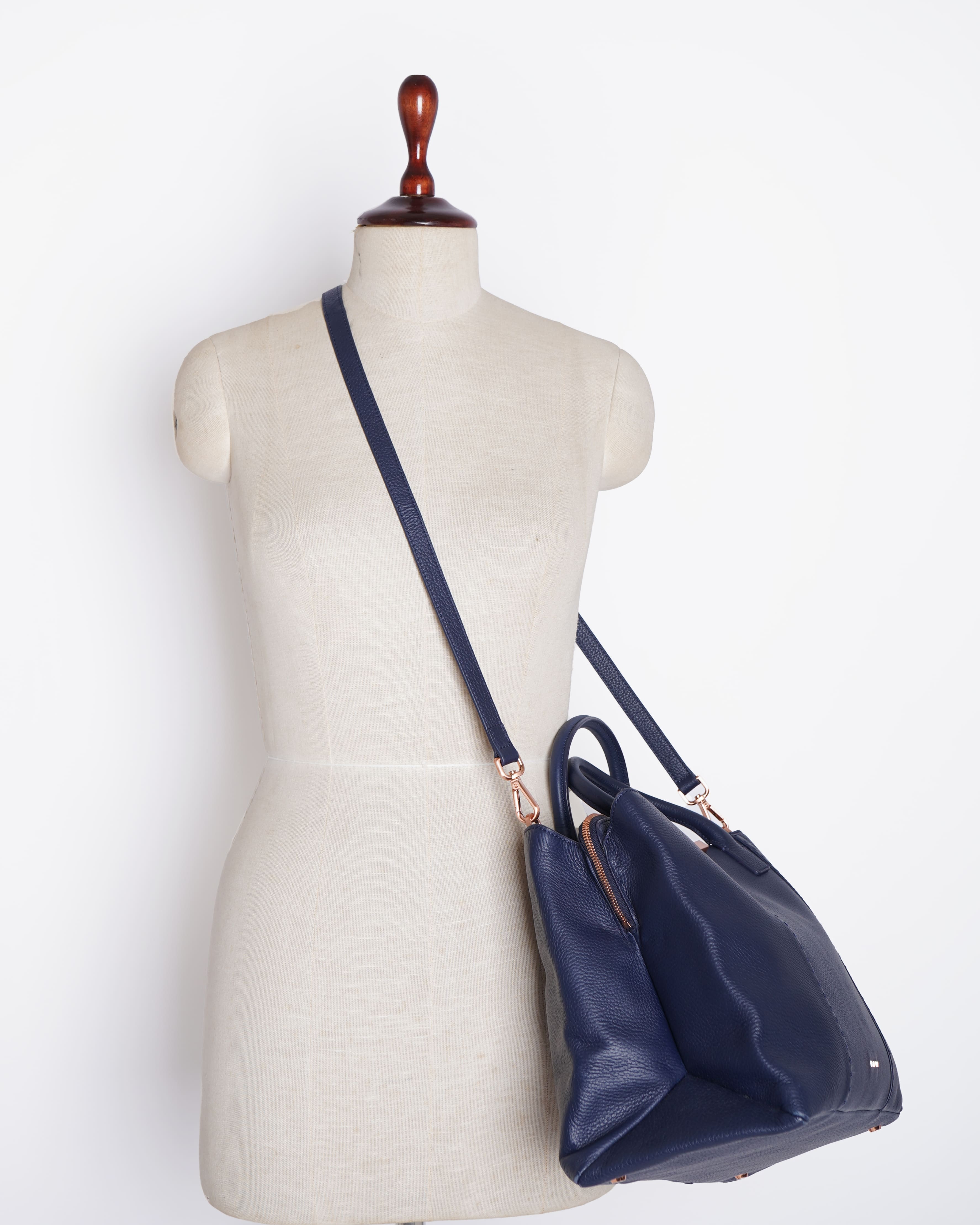 Louis Vuitton Monogram Empreinte Noir Blue Tote