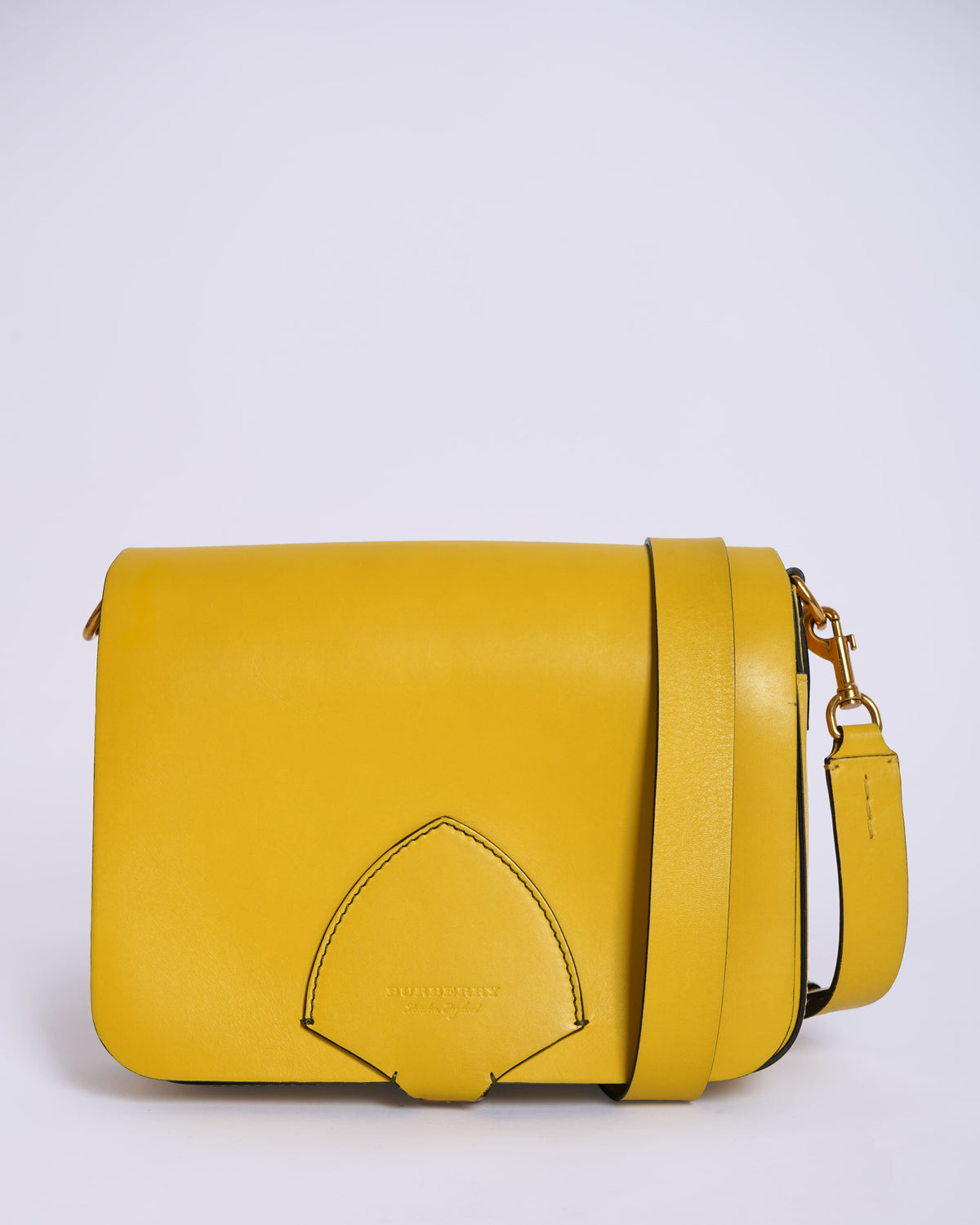 Burberry Yellow Bridle Square Crossbody Bag