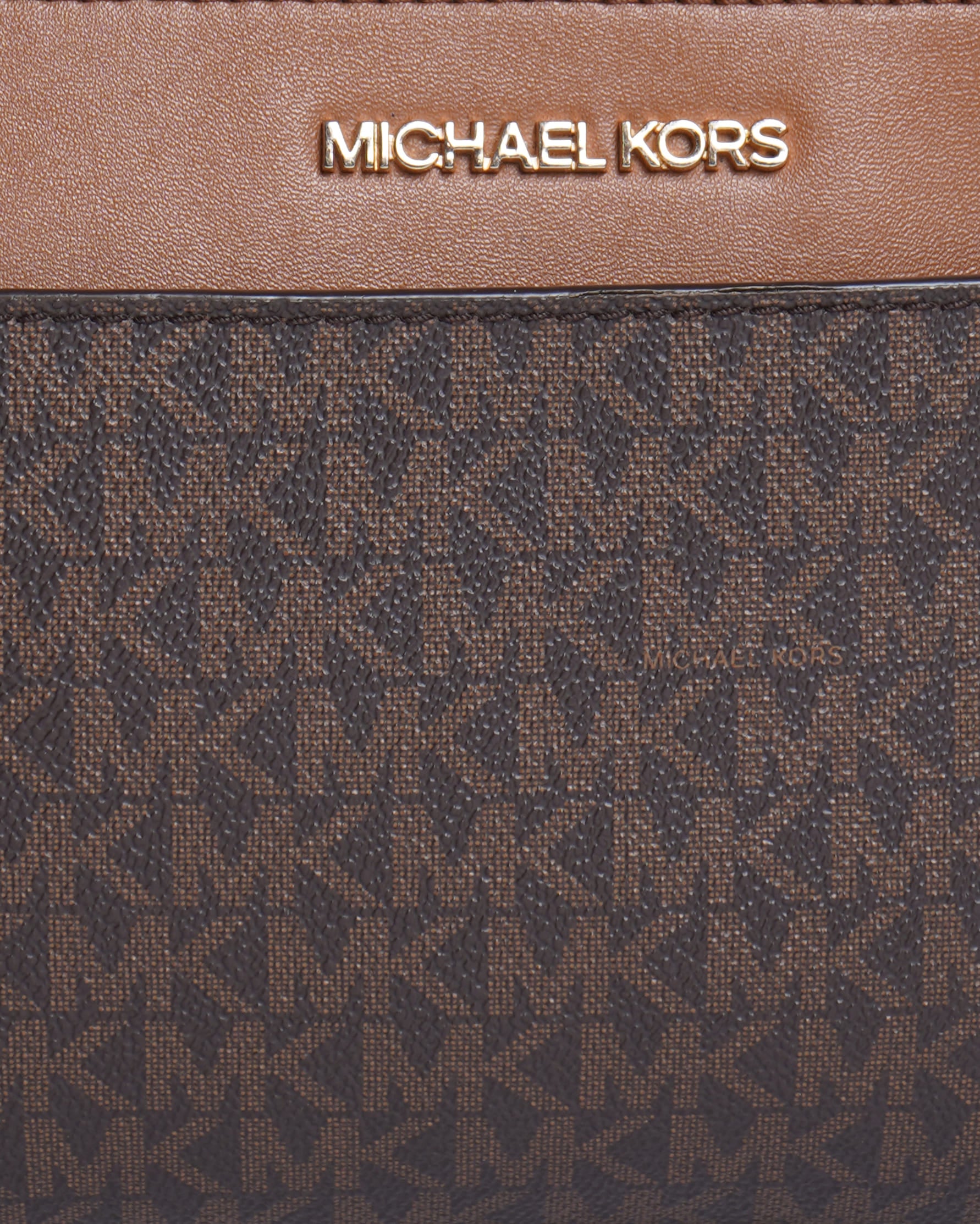 Michael kors jet set signature logo crossbody bag
