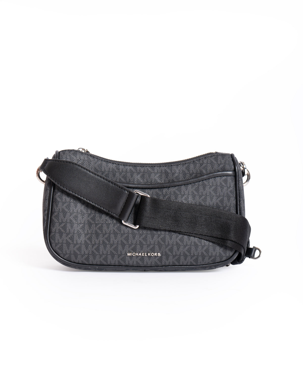 Michael Kors Jet Set Medium Logo and Leather Crossbody Bag with Case for Apple AirPods Pro