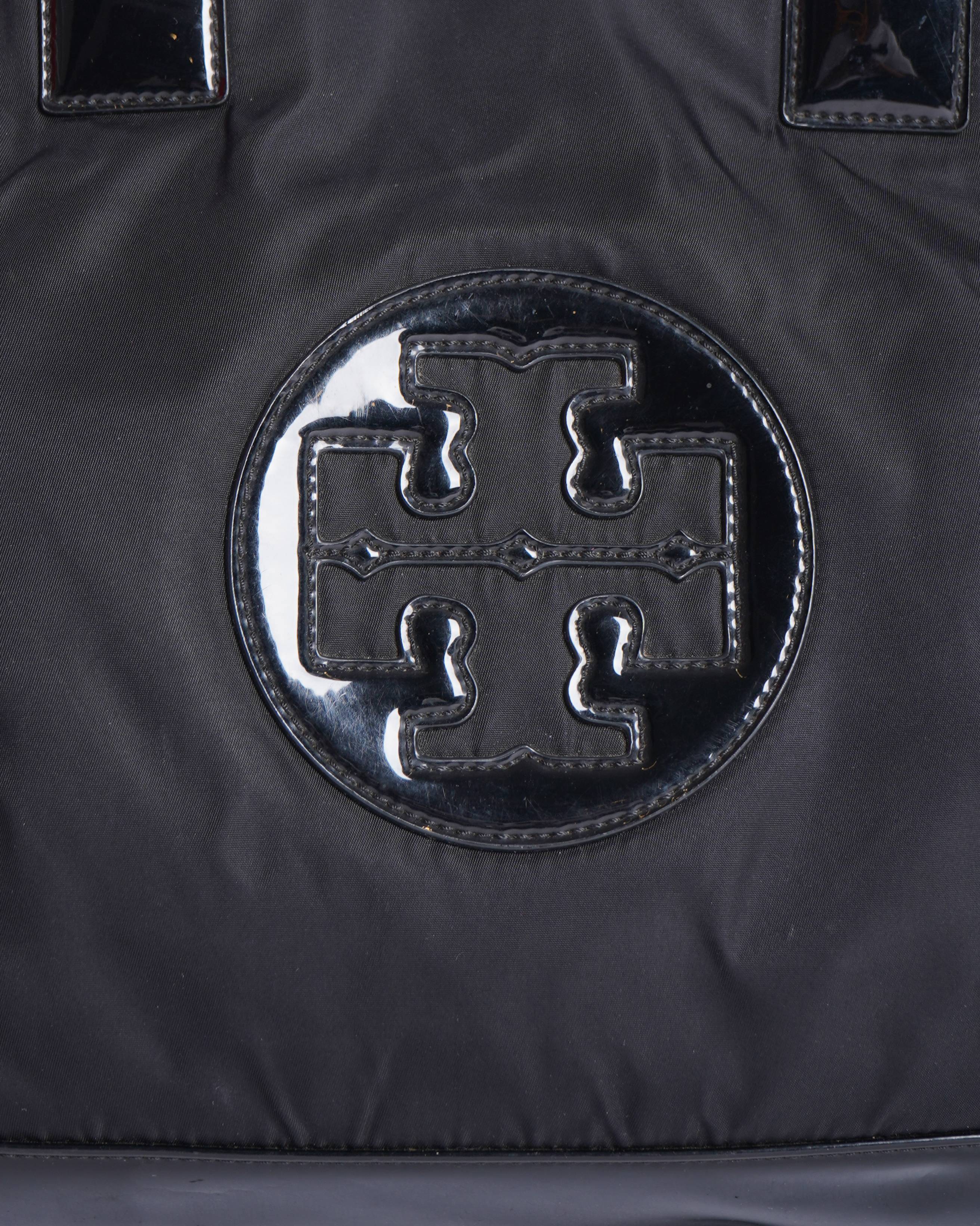 Tory burch ella patent leather tote bag