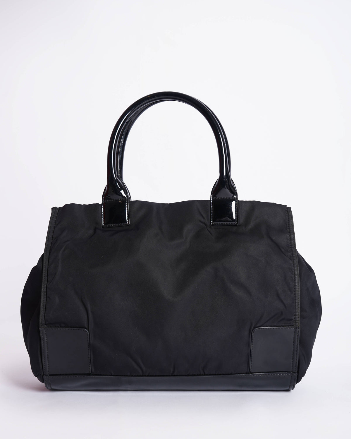 Tory burch ella patent leather tote bag