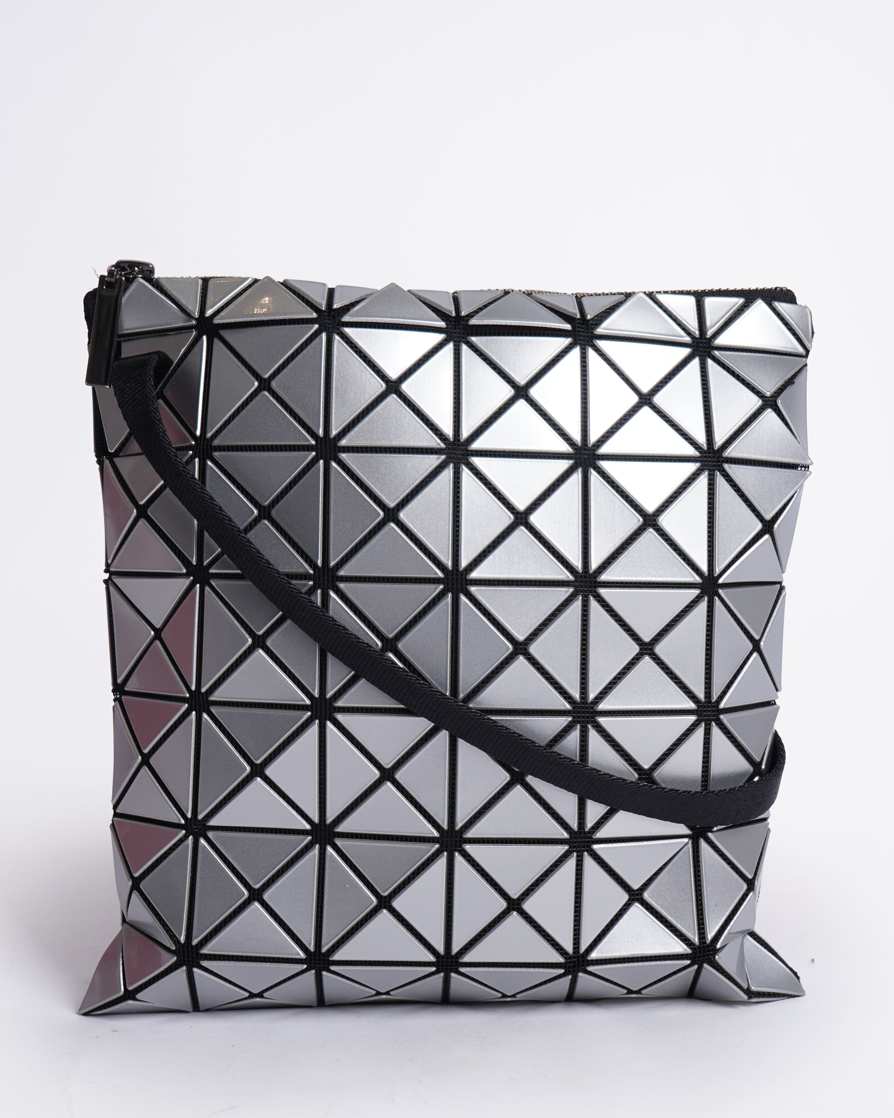 Bao Bao by Issey Miyake Prism Silver Tote